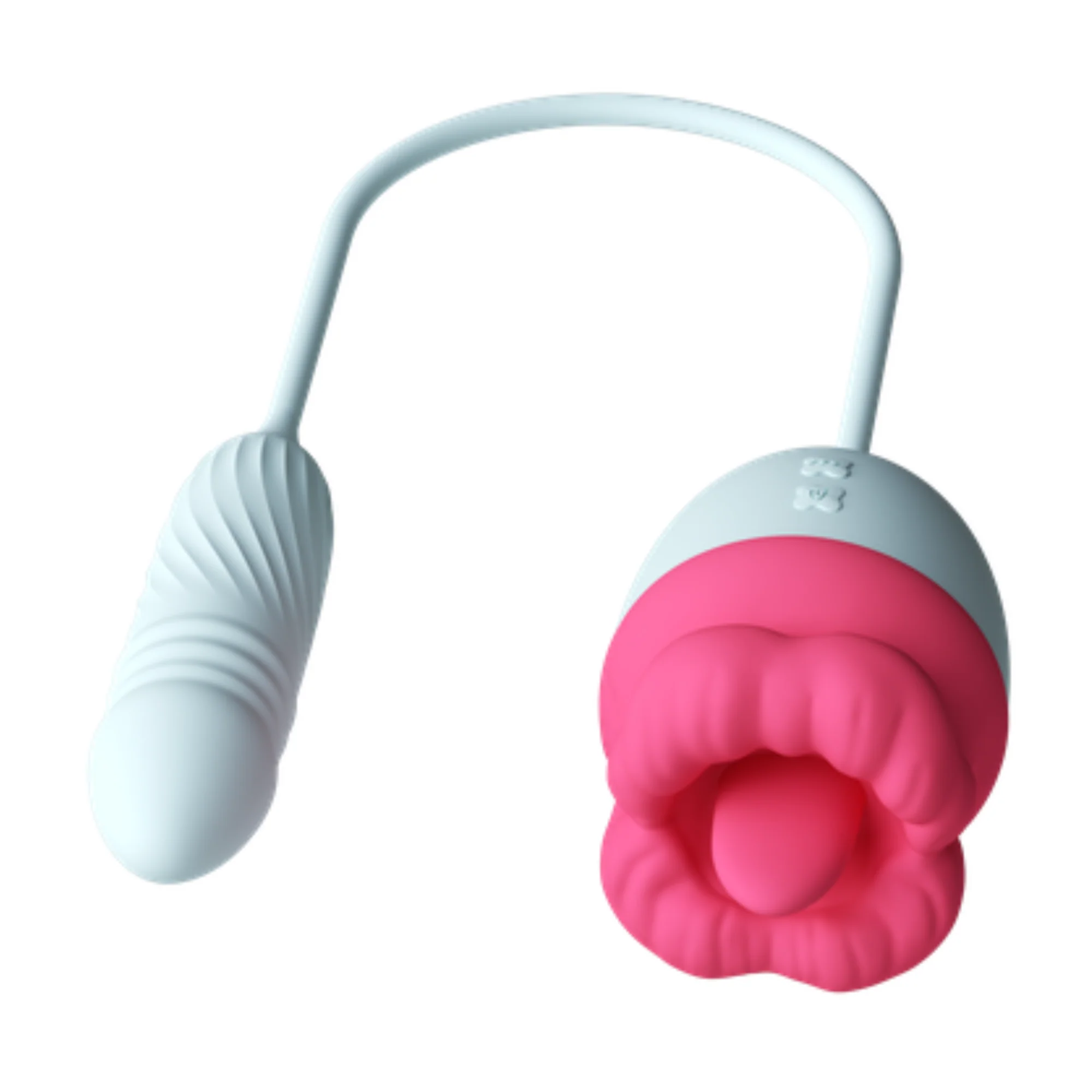 Pretty Pink Lips Flickering Tongue Toy with Thruster