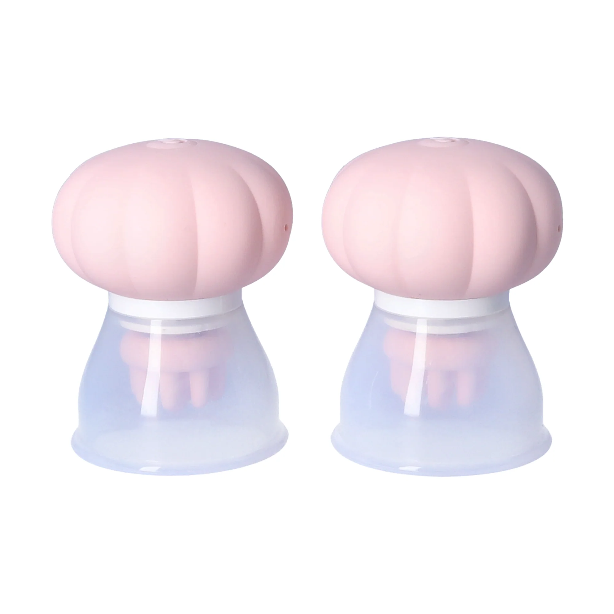 Twist Tease Vibrating & Rotating Nipple Suckers - Comes with 2 Attachments