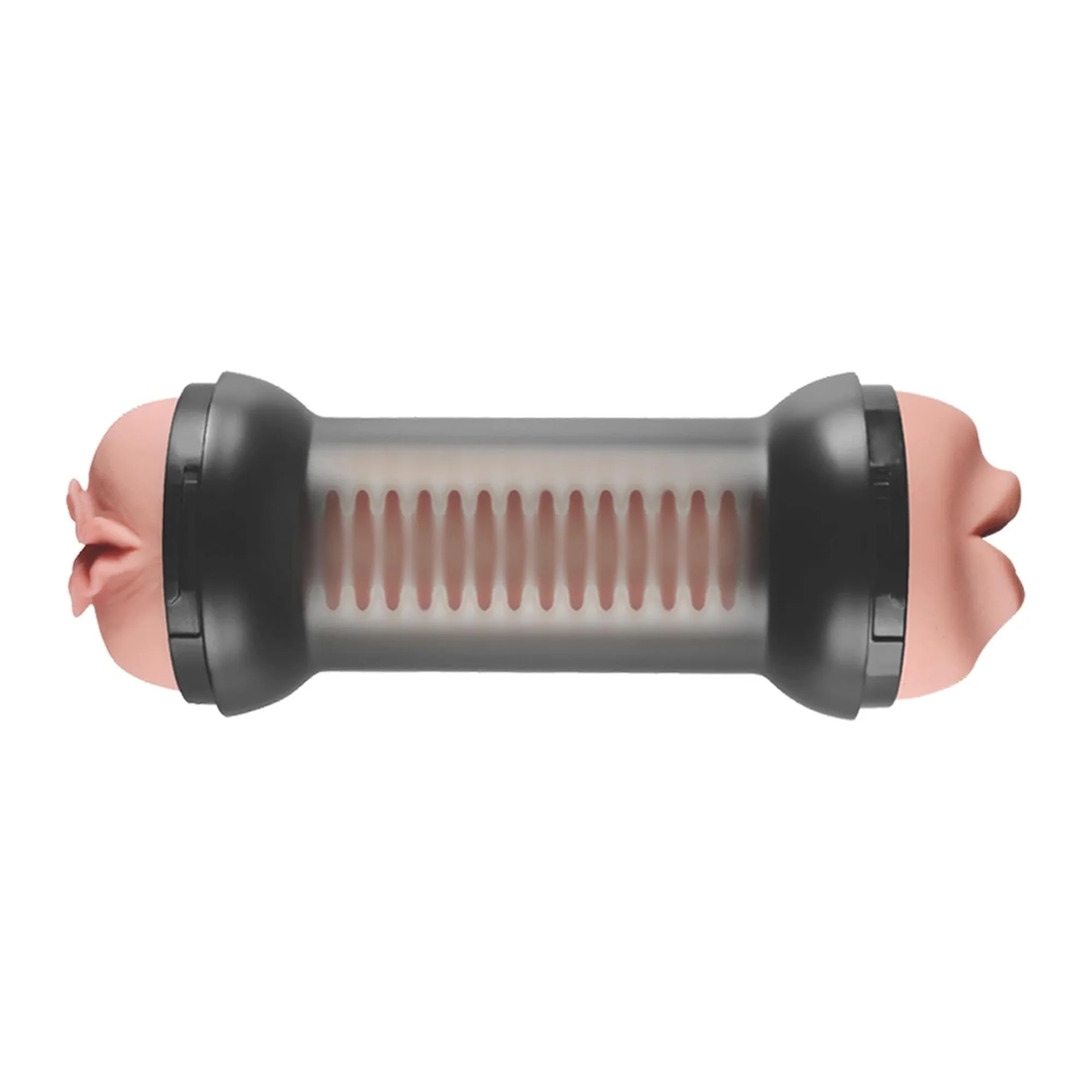 Training Master Double Sided Male Stroker - Mouth and Pussy