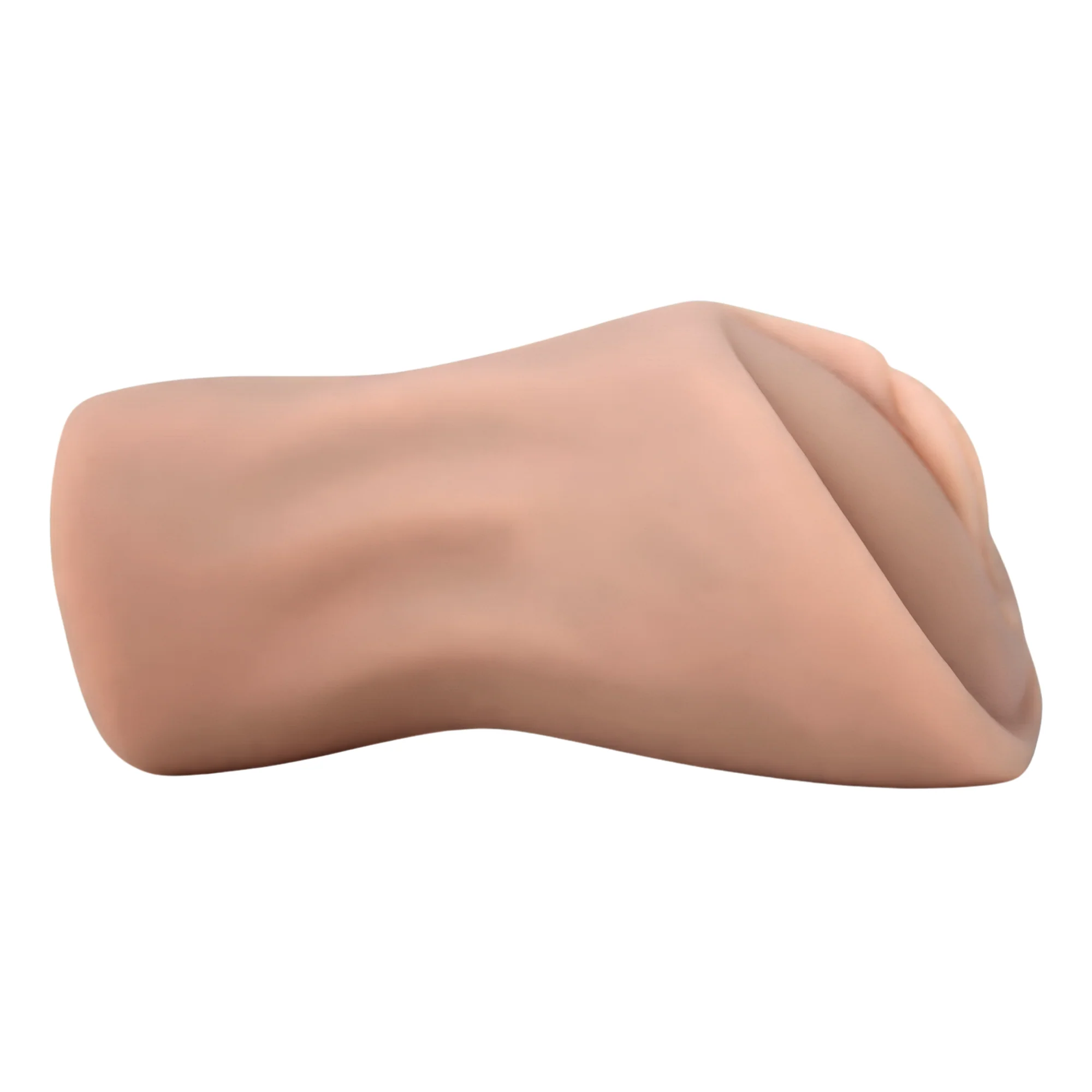Realistic Vagina Masturbator with Textured Suction Tunnel for Men