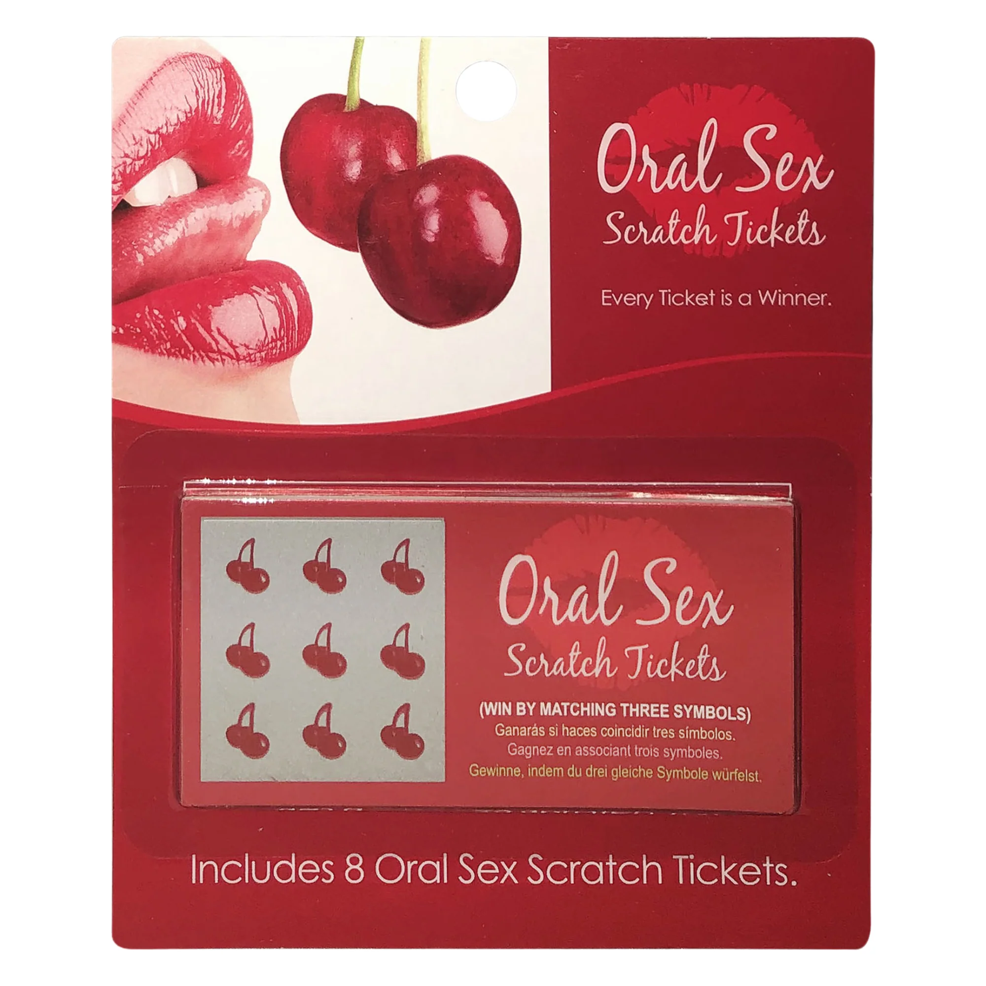 Oral Sex Scratch Tickets Game with 8 Kinky Positions for Couples