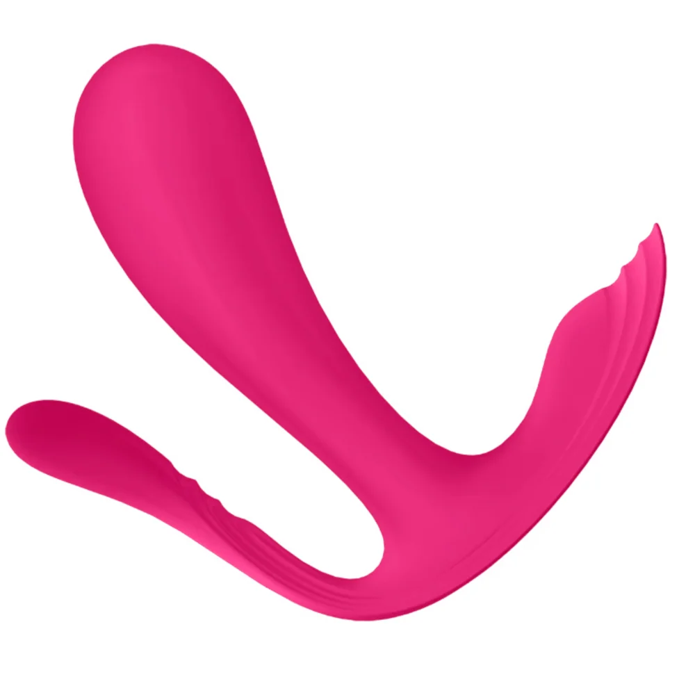 Satisfyer Top Secret Plus 可穿戴振动器，三重刺激与App控制
