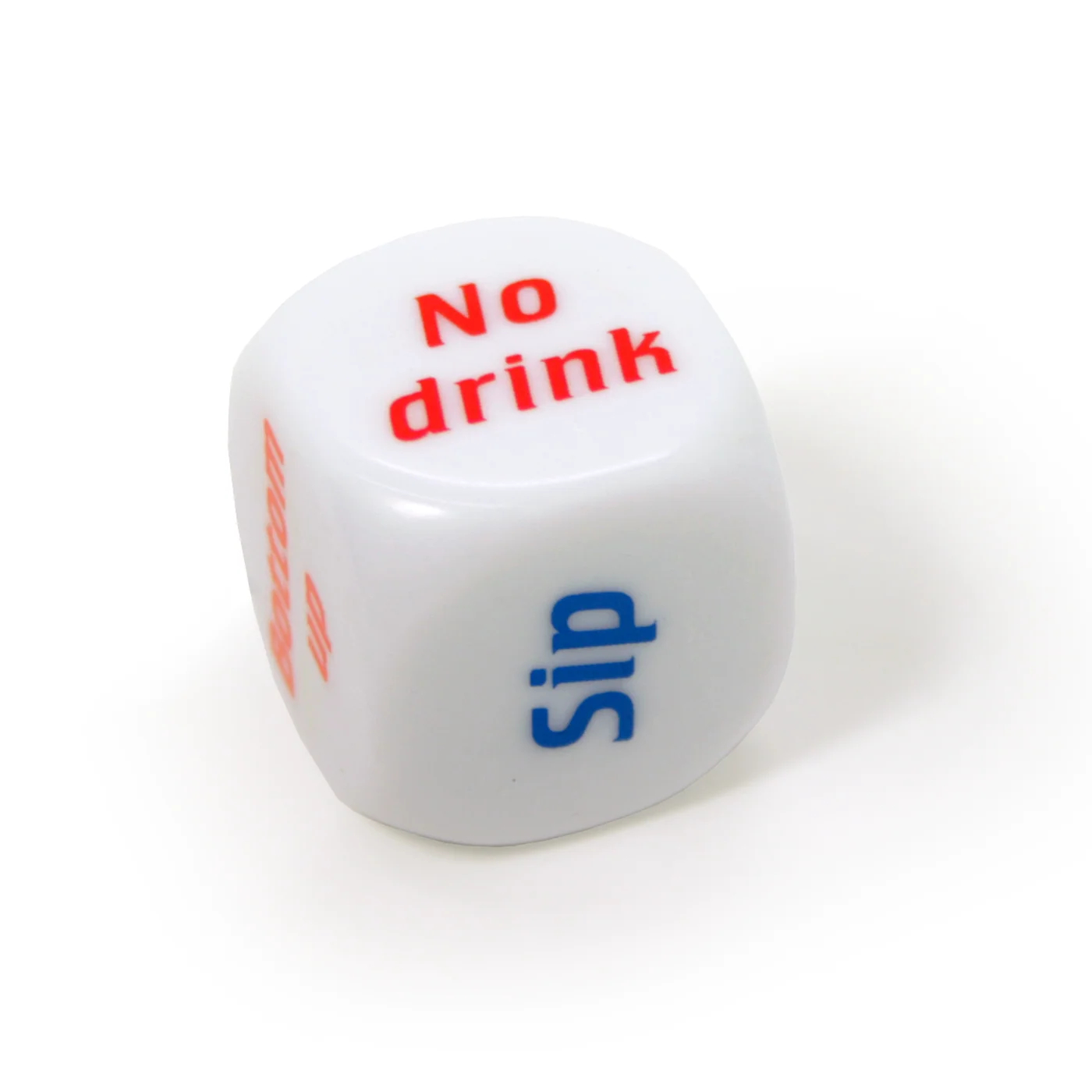 Rolling Decider Drinking Dice Set with 6 Command Die