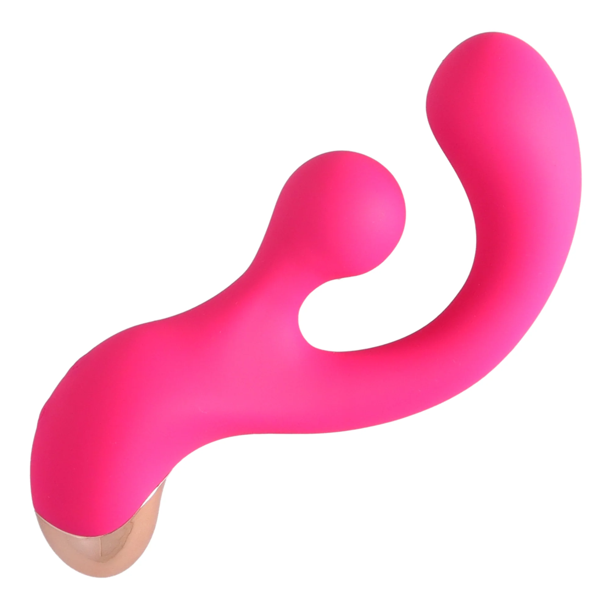 Dual Action Silicone Rotating Clit and G-Spot Vibrator