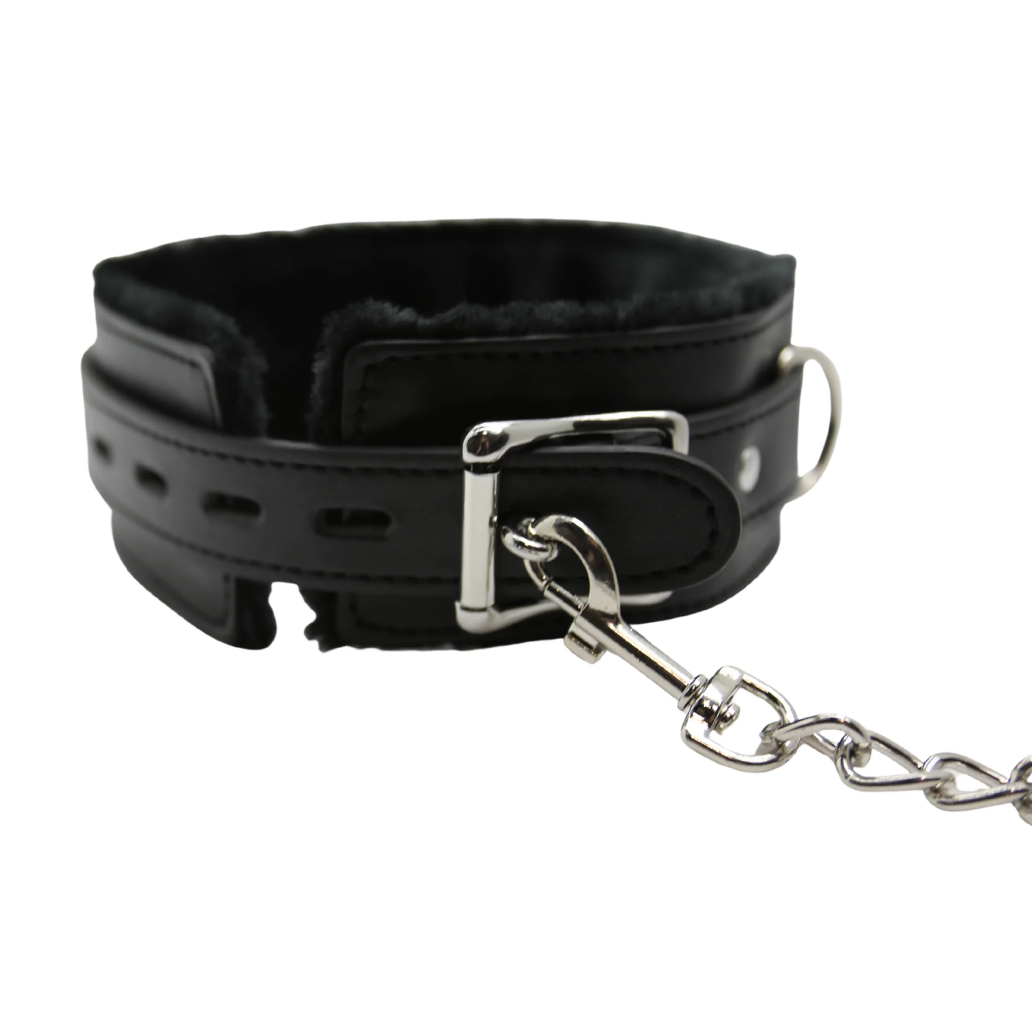 Fetish Bondage Collar and Leash Set for Roleplay