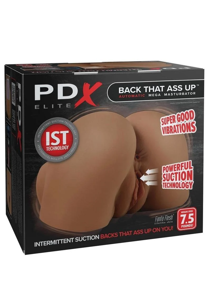 PDX Elite Back That Ass Up Automatic Rechargeable Mega Masturbator