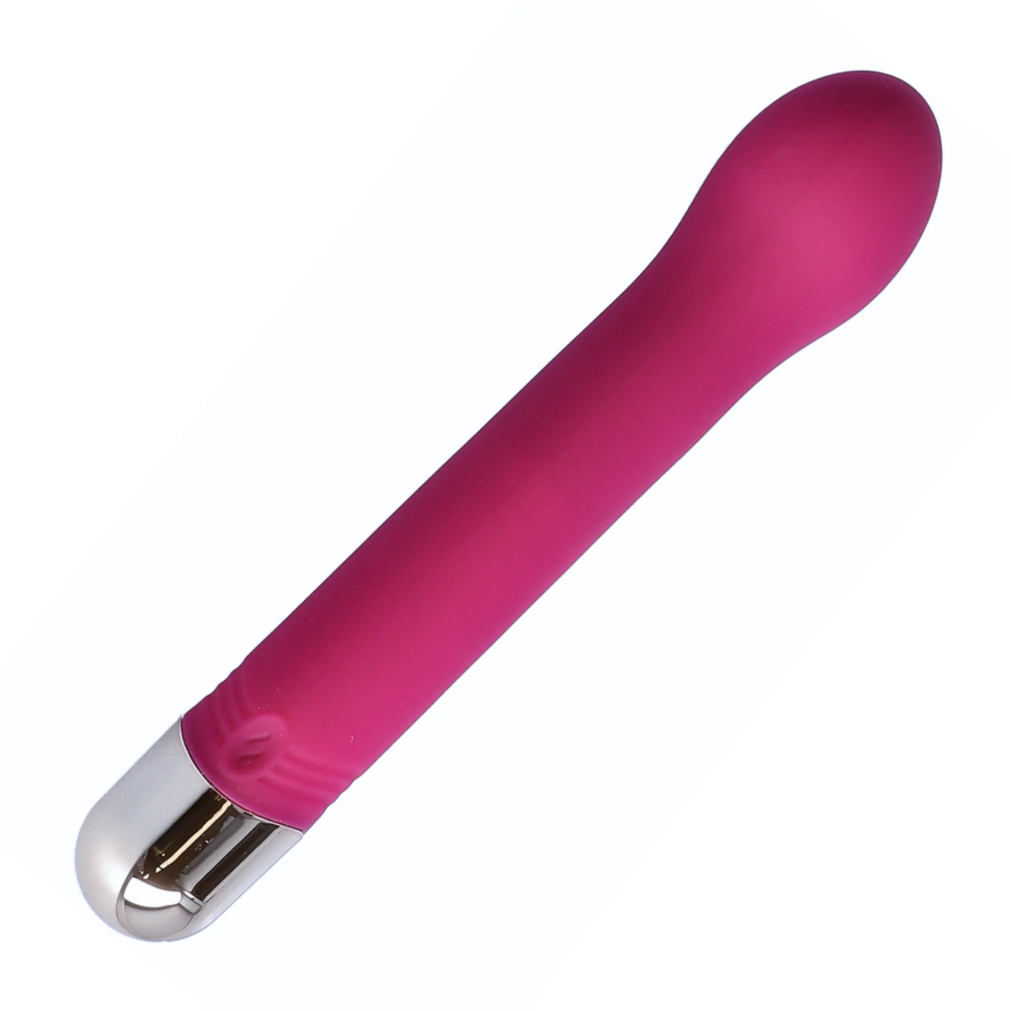 Krivka Silicone Power G-Spot Massager with Bulbed Tip and 9 Frequencies