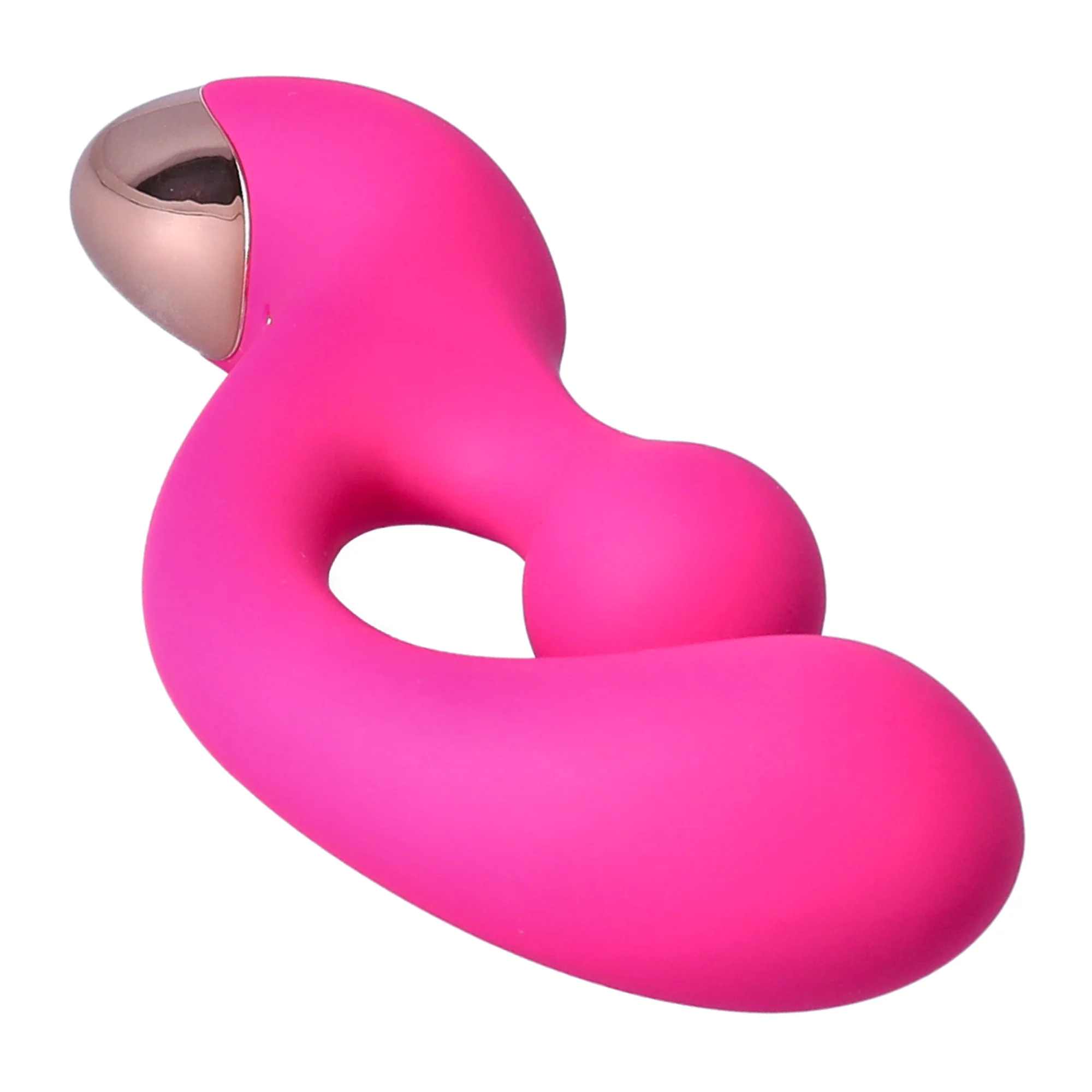 Dual Action Silicone Rotating Clit and G-Spot Vibrator
