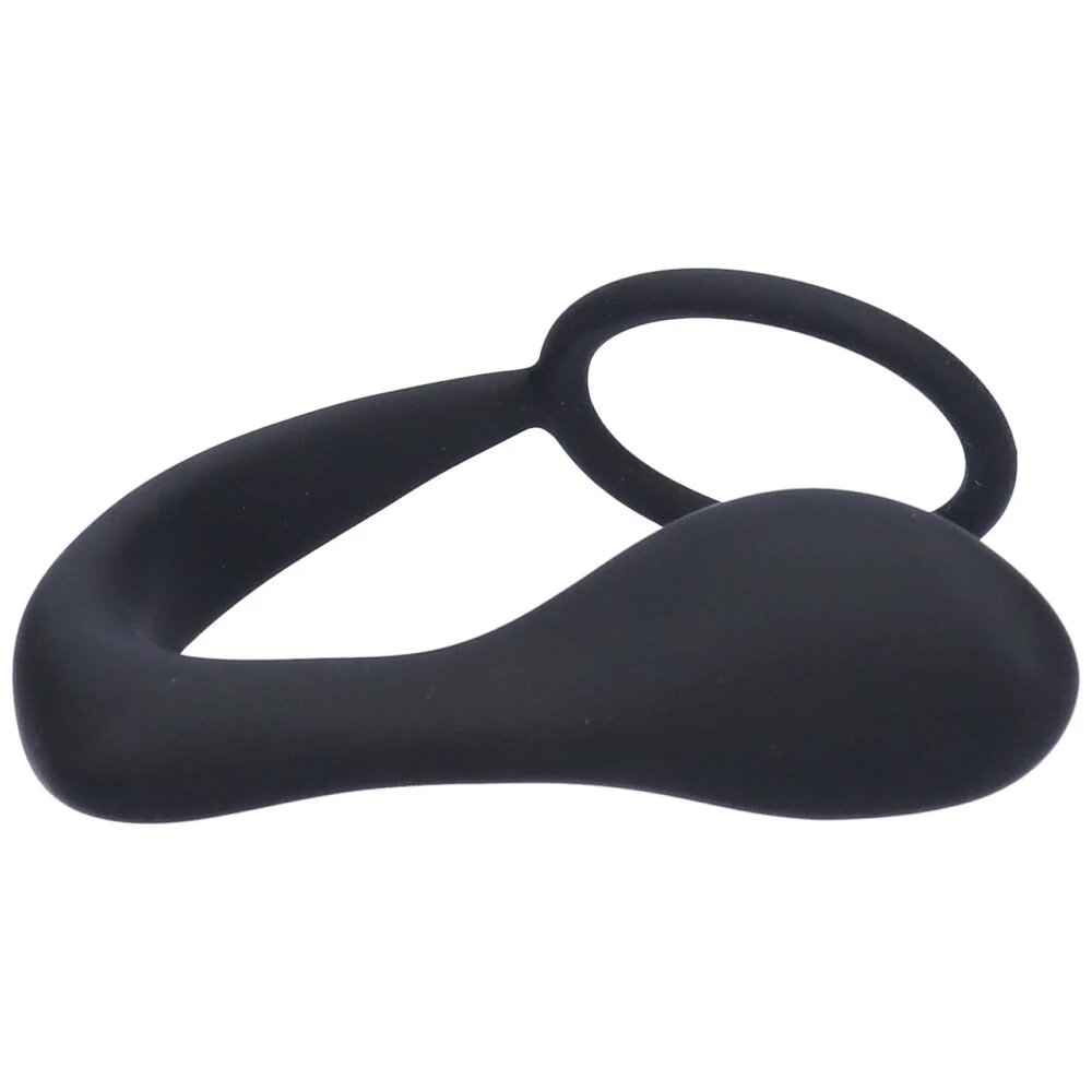 Silicone Prostate Anal Plug and Cock Ring for Beginners