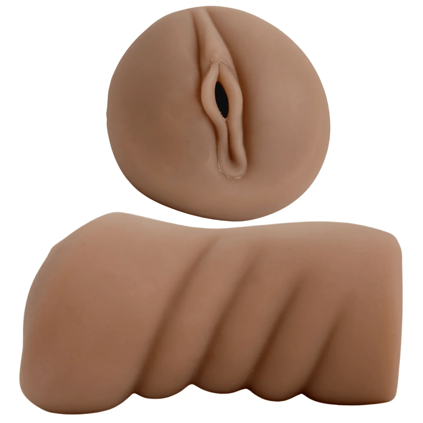 Easy Grip Pocket Pussy with Textured Tunnel and Outer Ridges