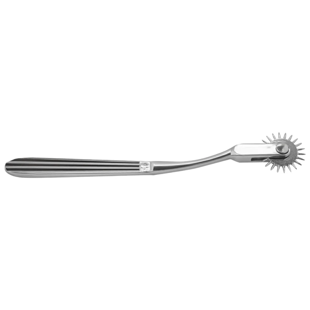 Stainless Steel Spike Pinwheel for Sensory and Bondage Play