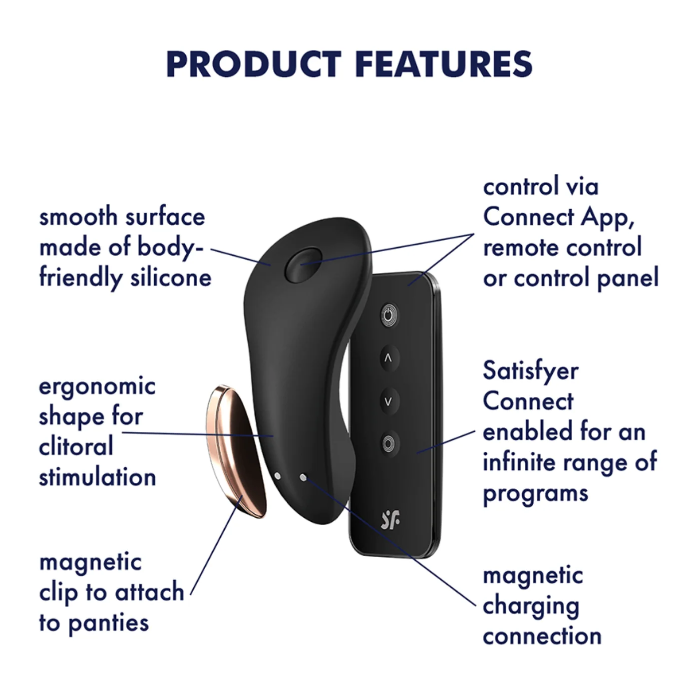 Satisfyer Little Secret 内裤振动器 支持蓝牙App控制