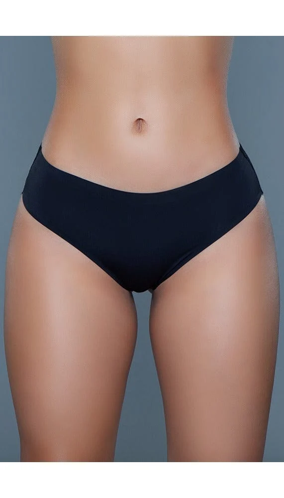 Arden Laser-Cut Lace Brief 3-Pack in Black, Coral and Navy