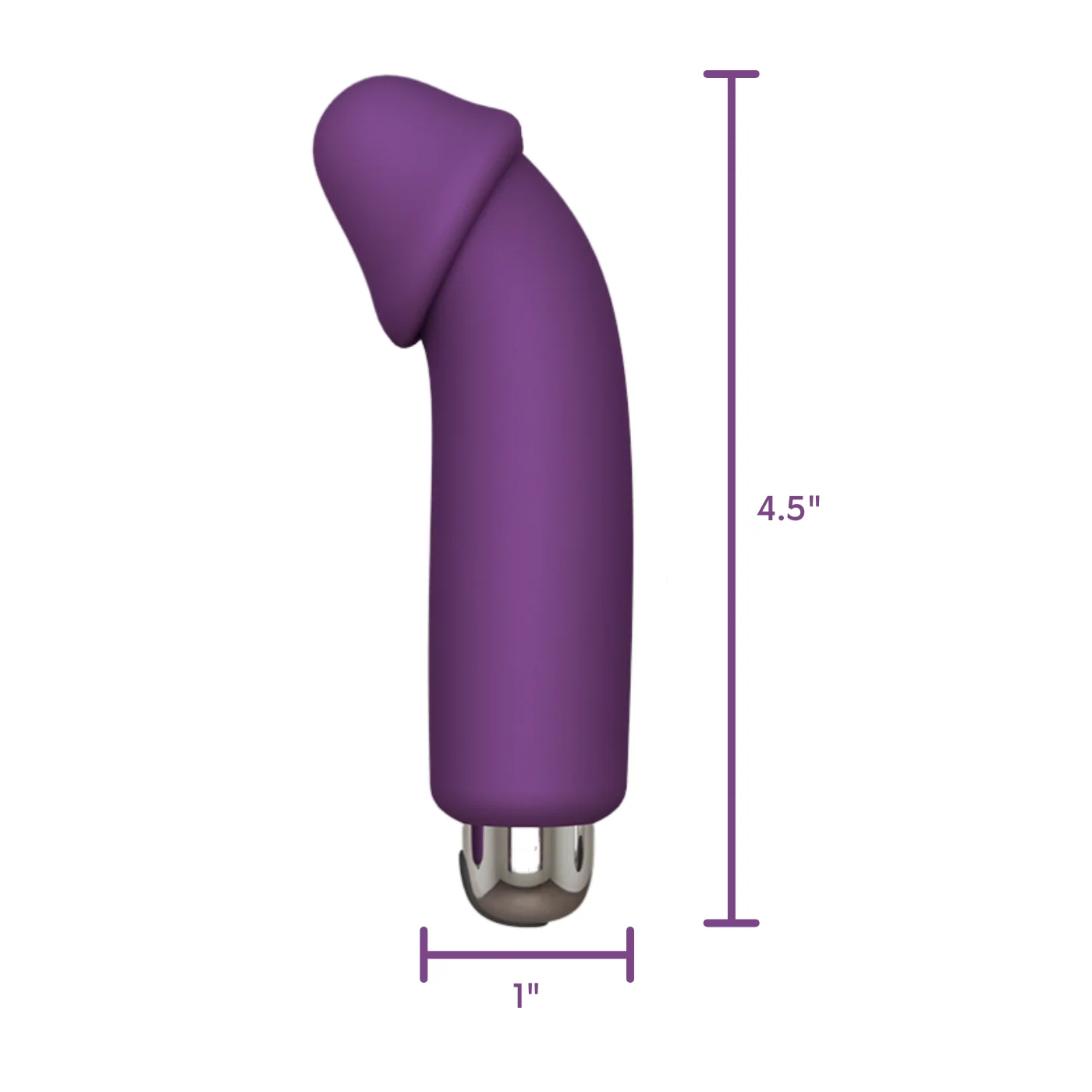 初次体验G弧充电迷你震动器（硅胶套）