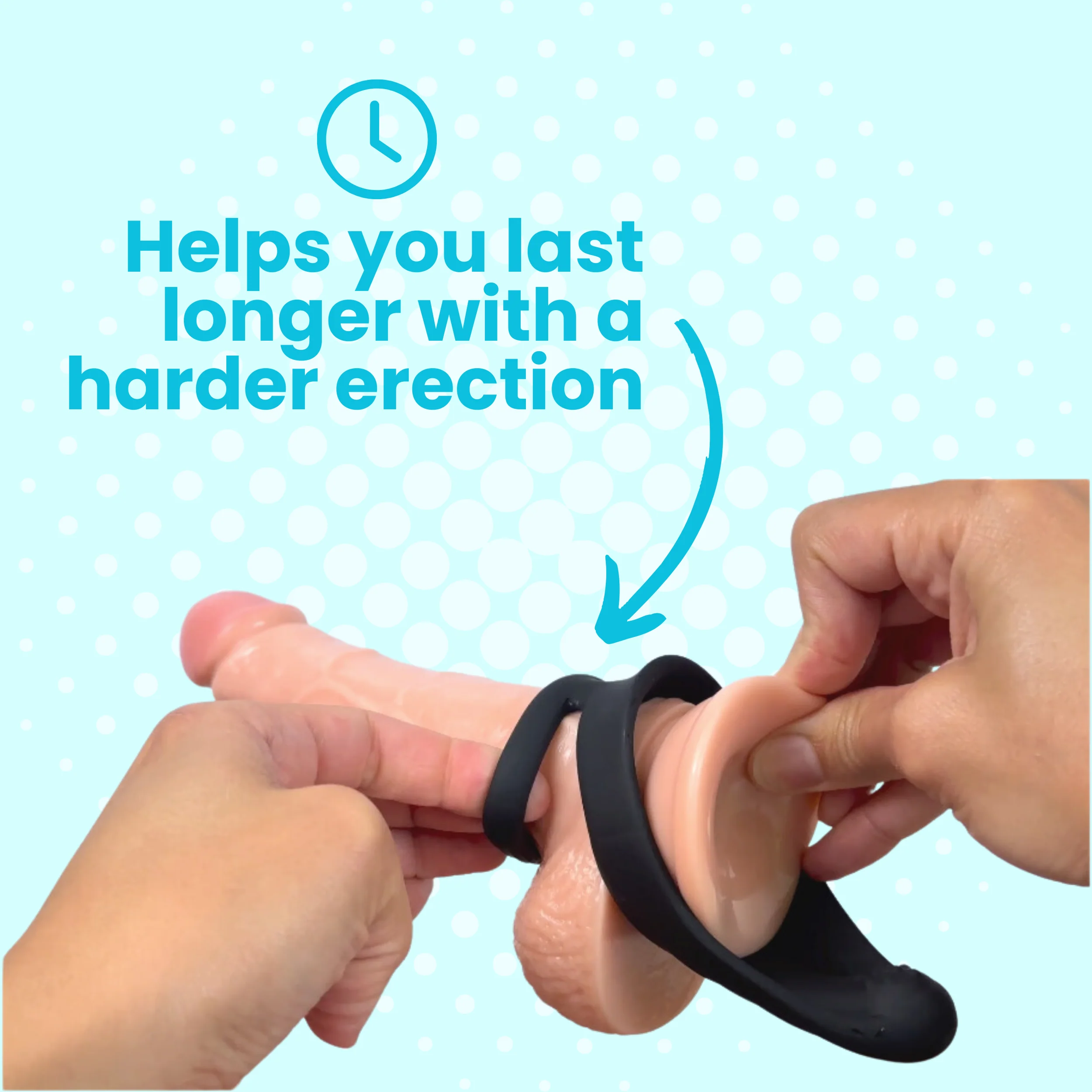 Double Cock Ring & Taint Teaser: From Zero To ROCK HARD Erections (No More E.D.)