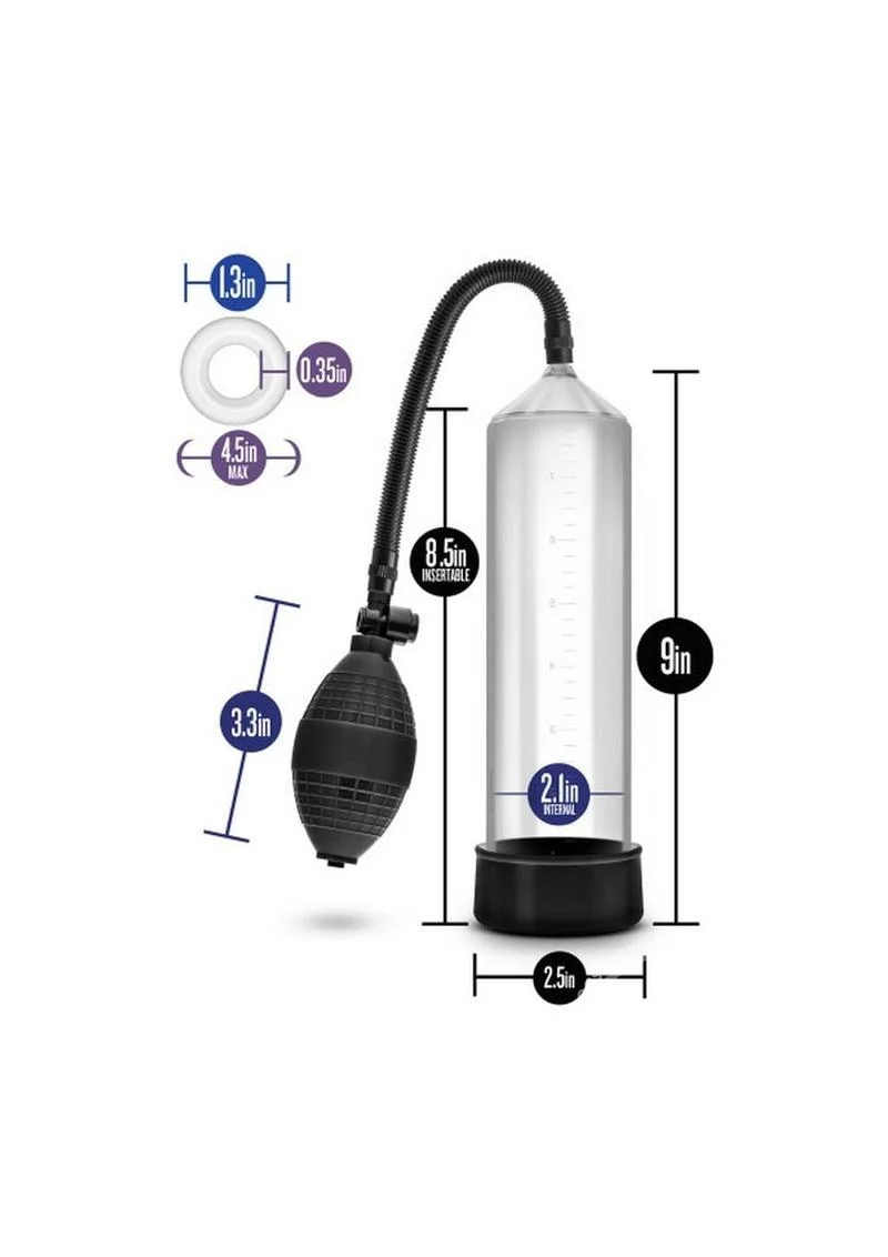 Blush Performance VX101 8.5 Inch Penis Enhancement Pump
