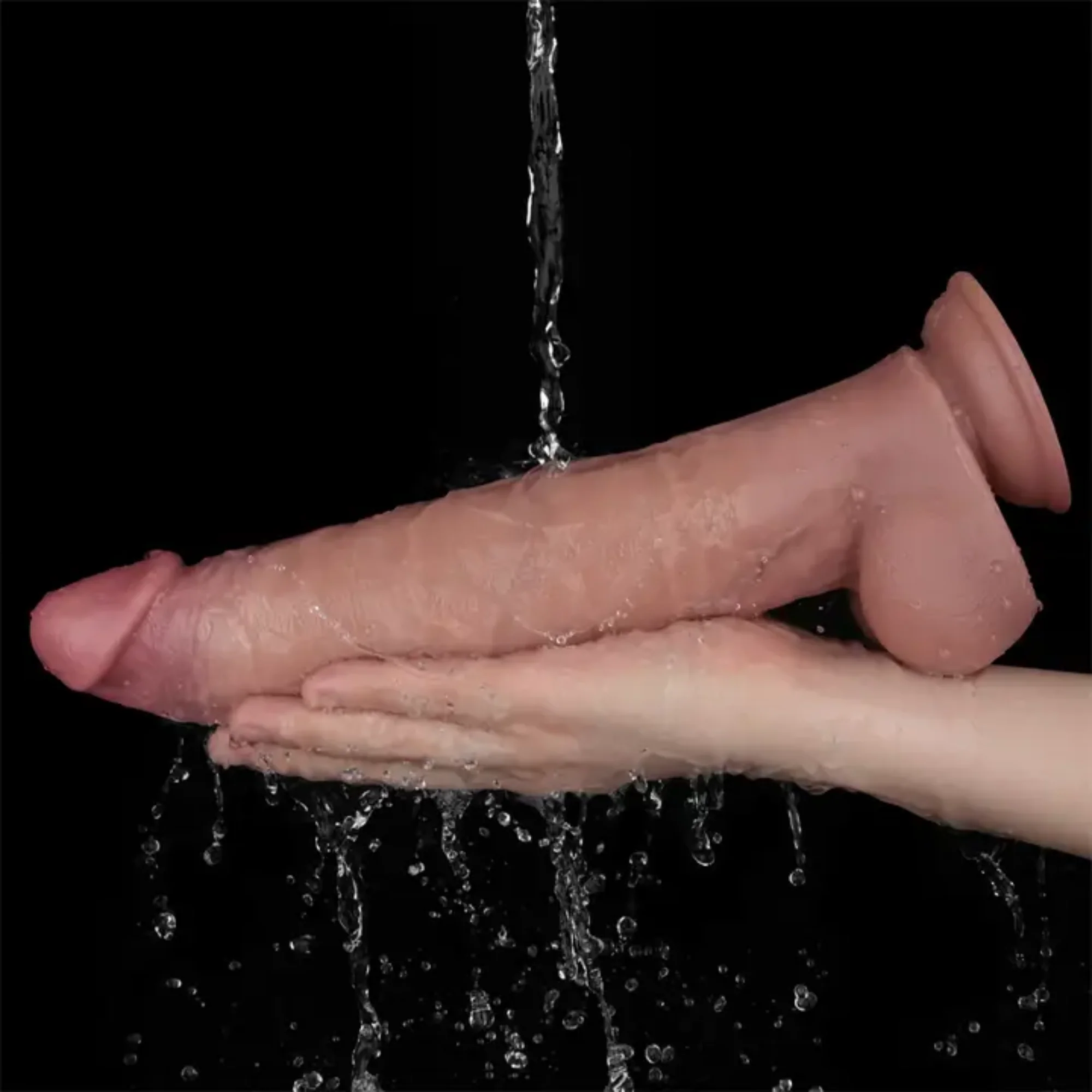 12" Vibrating Dual Density Power Cock - Experience Unmatched Realism!