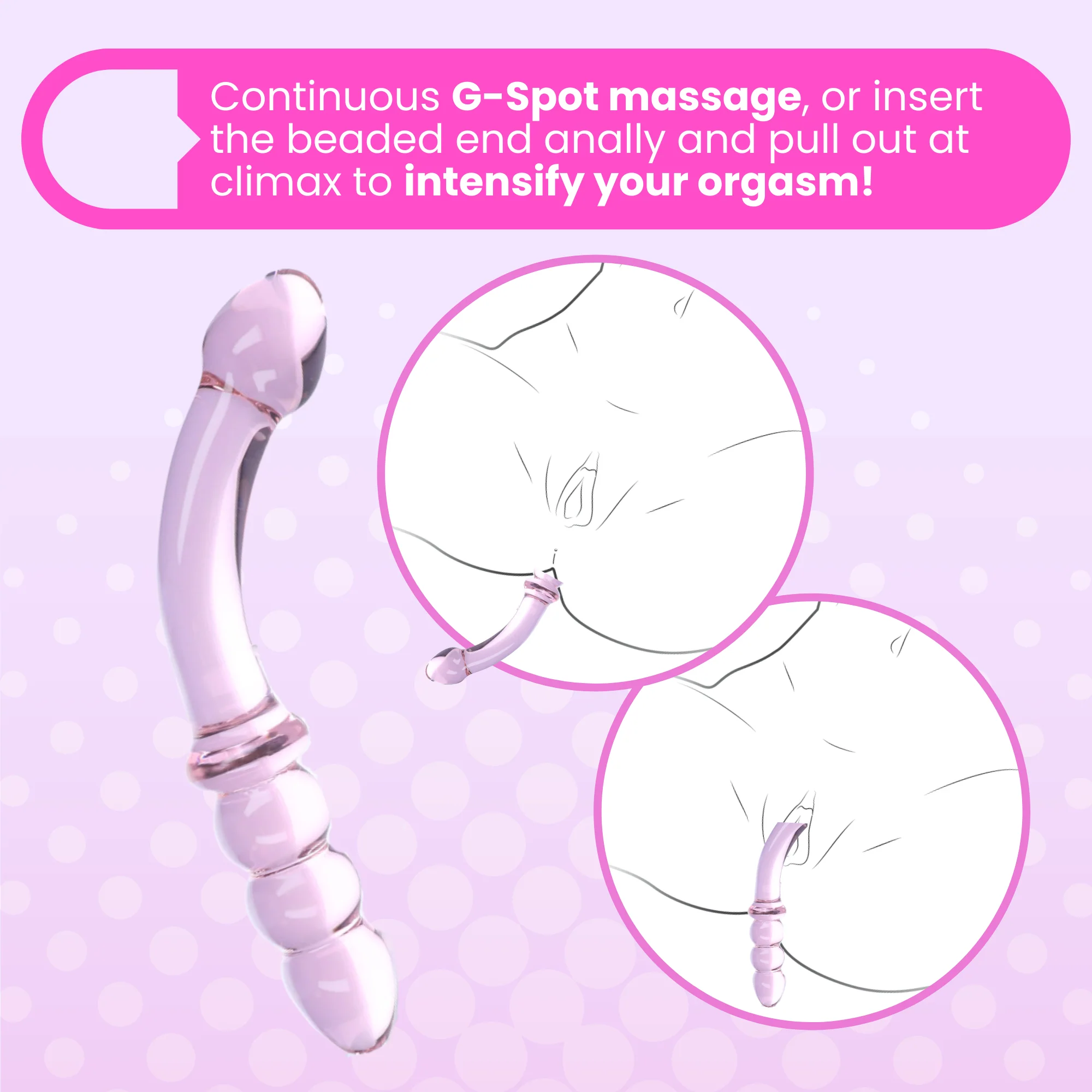 #1 Glass G-Spot Massager