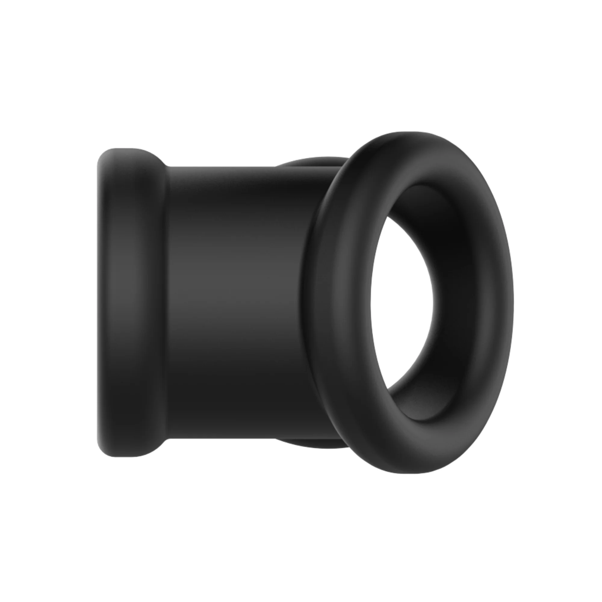 Constriction Cock Ring & Ball Stretcher - Dual Rings for Firmer Erections