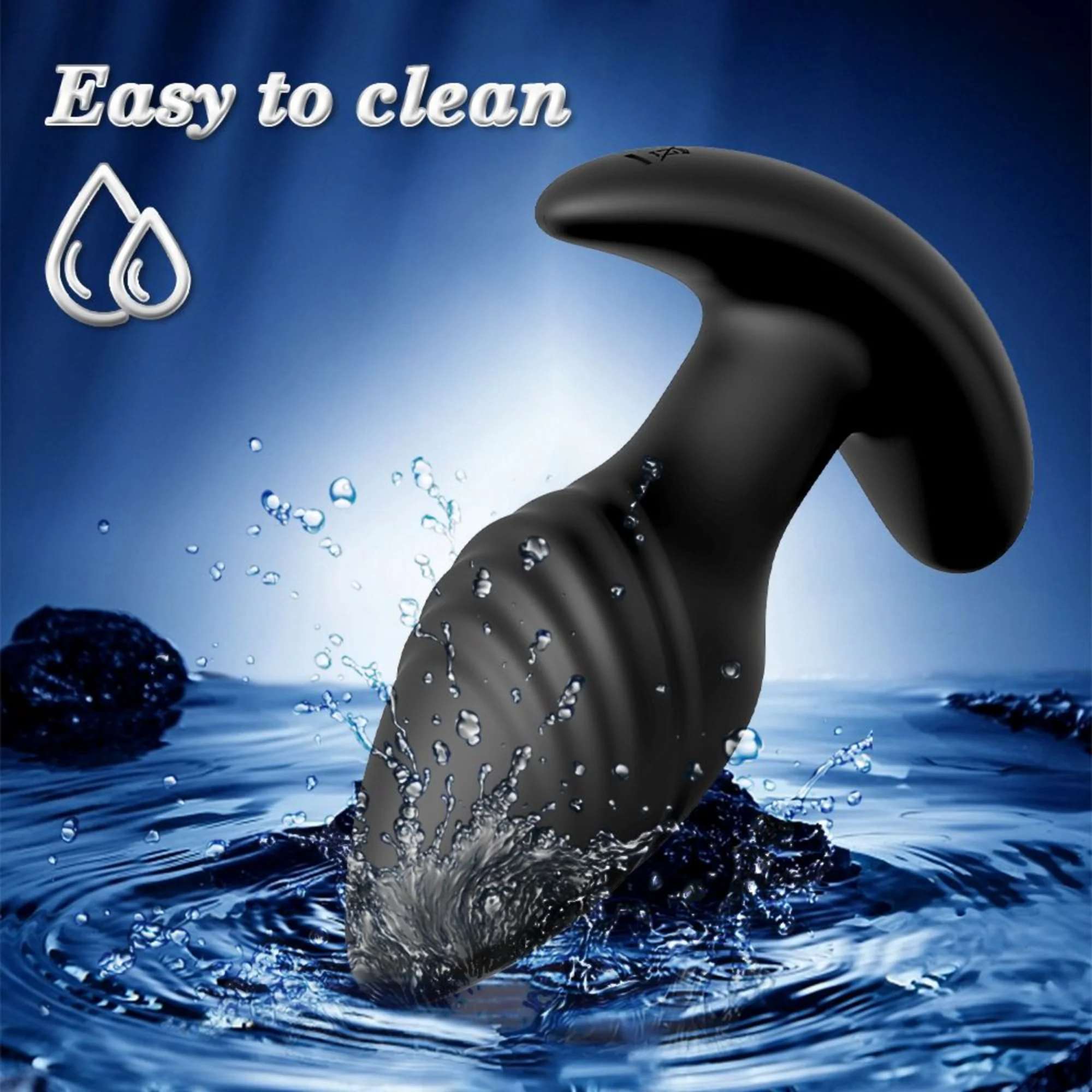 Vibrating & Rotating Bluetooth Butt Plug - Rotates Against Your P-Spot!