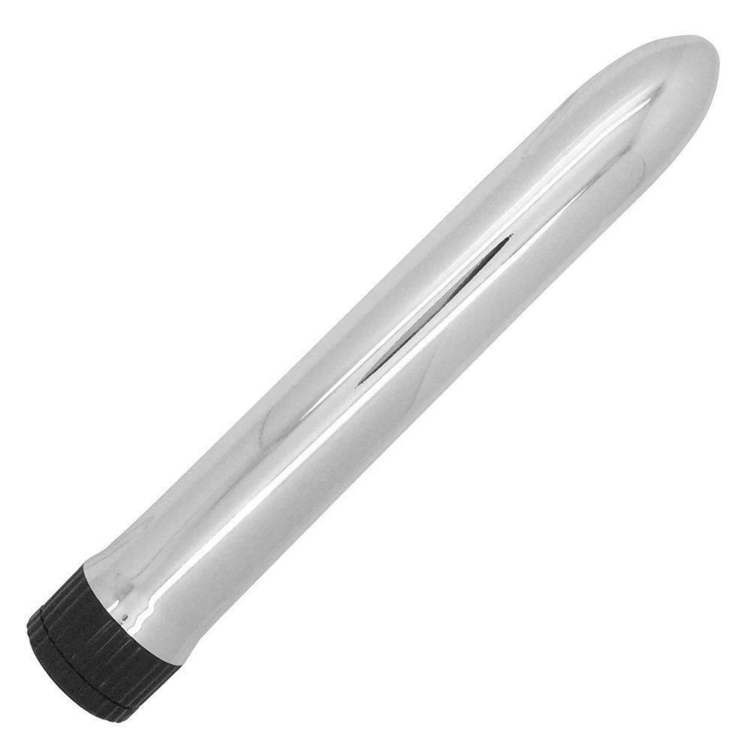 Lucky Silver Sleek Pinpoint Vibrator for Beginner G-Spot Play