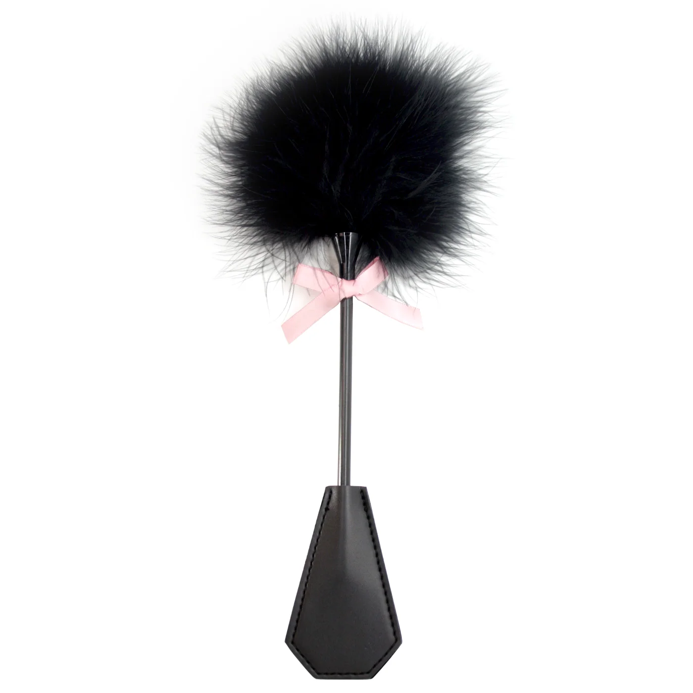 Pleasure Feather Body Tickler With Spanking Paddle Handle