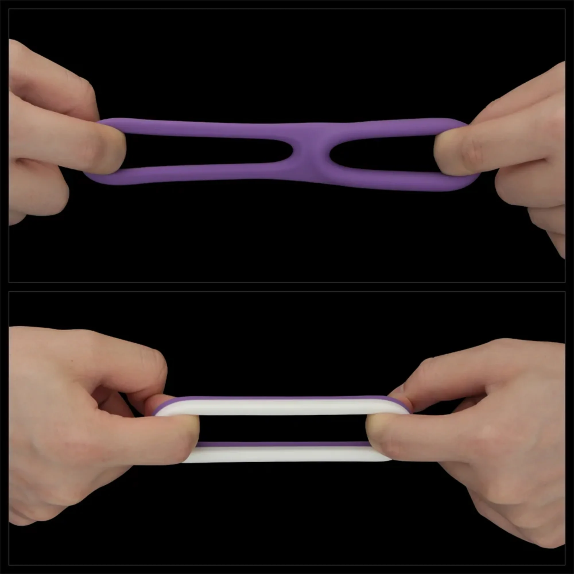 Pinnacle Pro Flex Duo Cock Ring for Custom Shaft and Ball Squeeze