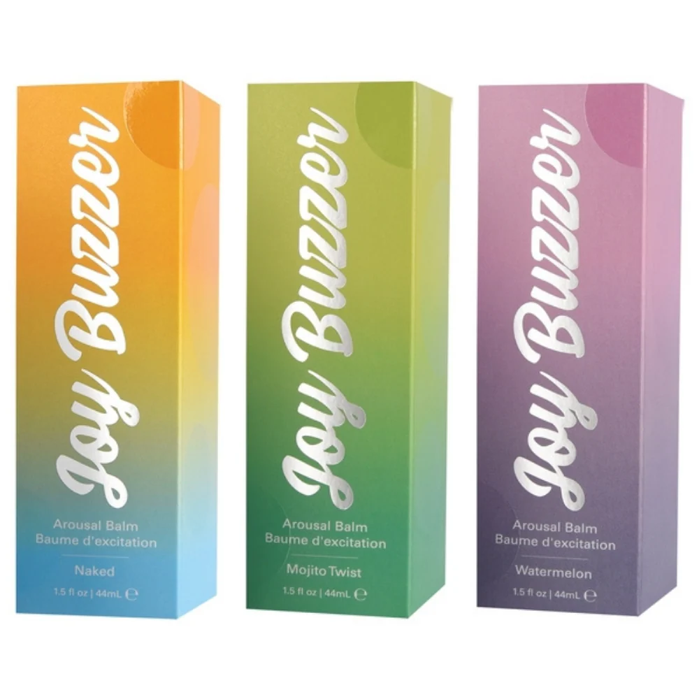 Joy Buzzer Tingling Clitoral Arousal Balm, Kissable Flavored Gel