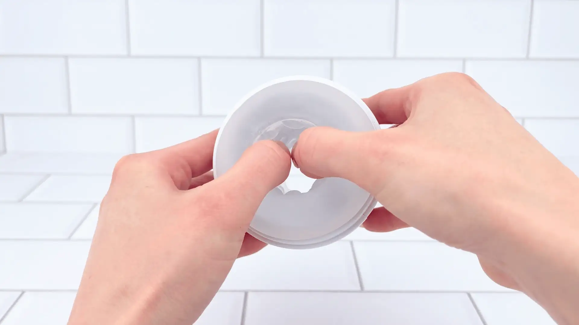 Open-Ended Vibrating Male Masturbator with Nubby Jelly Sleeve