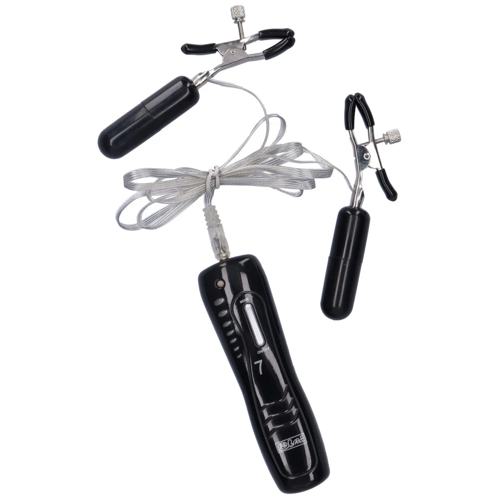 Vibrating Alligator Nipple Clamps with Seven Vibration Modes