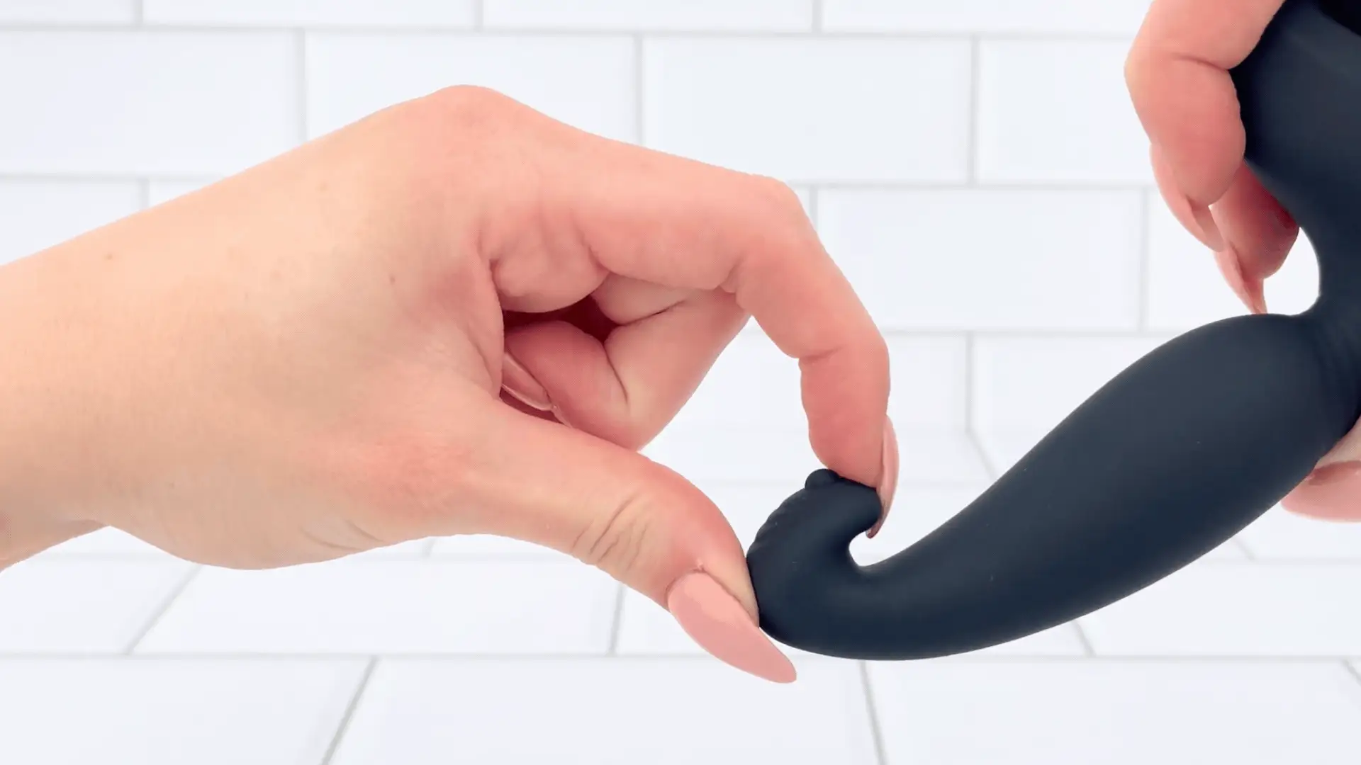 Triple Stimulation Cock Ring -  Stay Harder While Vibes Hit Your P-Spot, Balls & Taint!