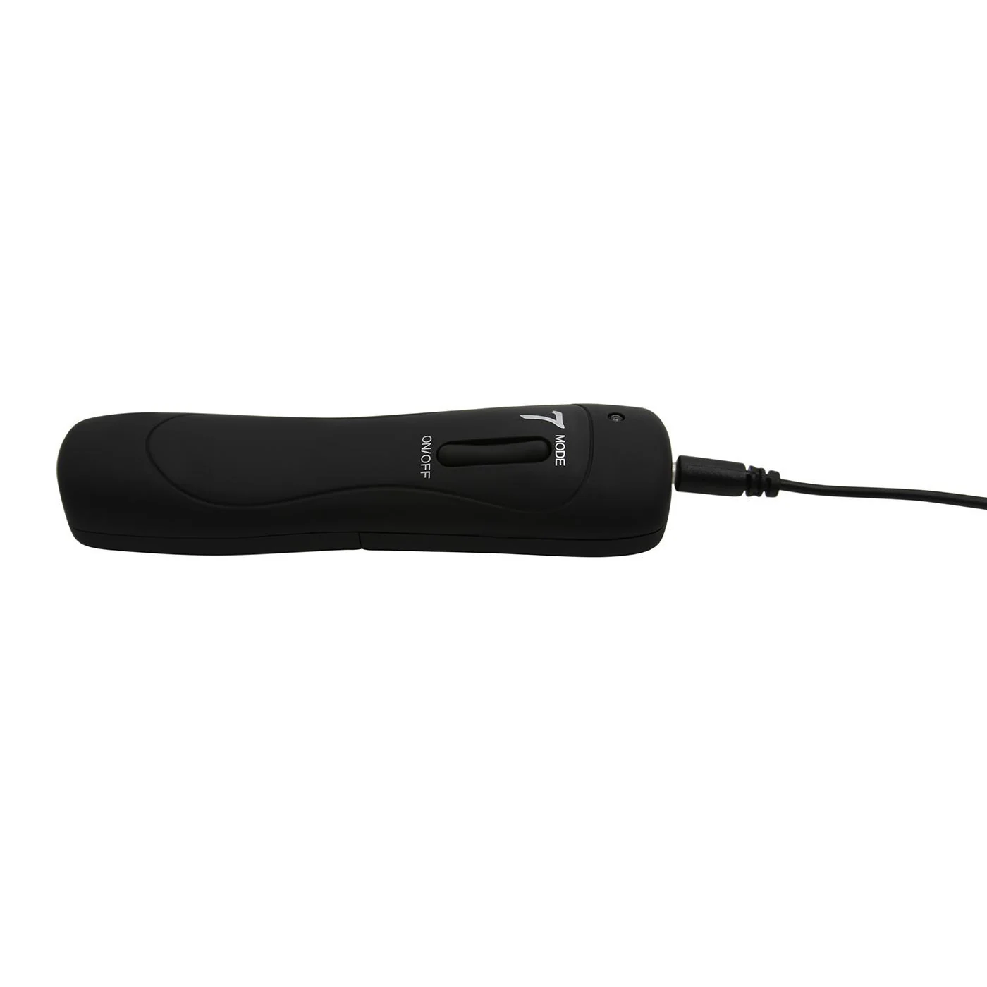7 Function Silicone Vibrating Anal Toy with Flared Base