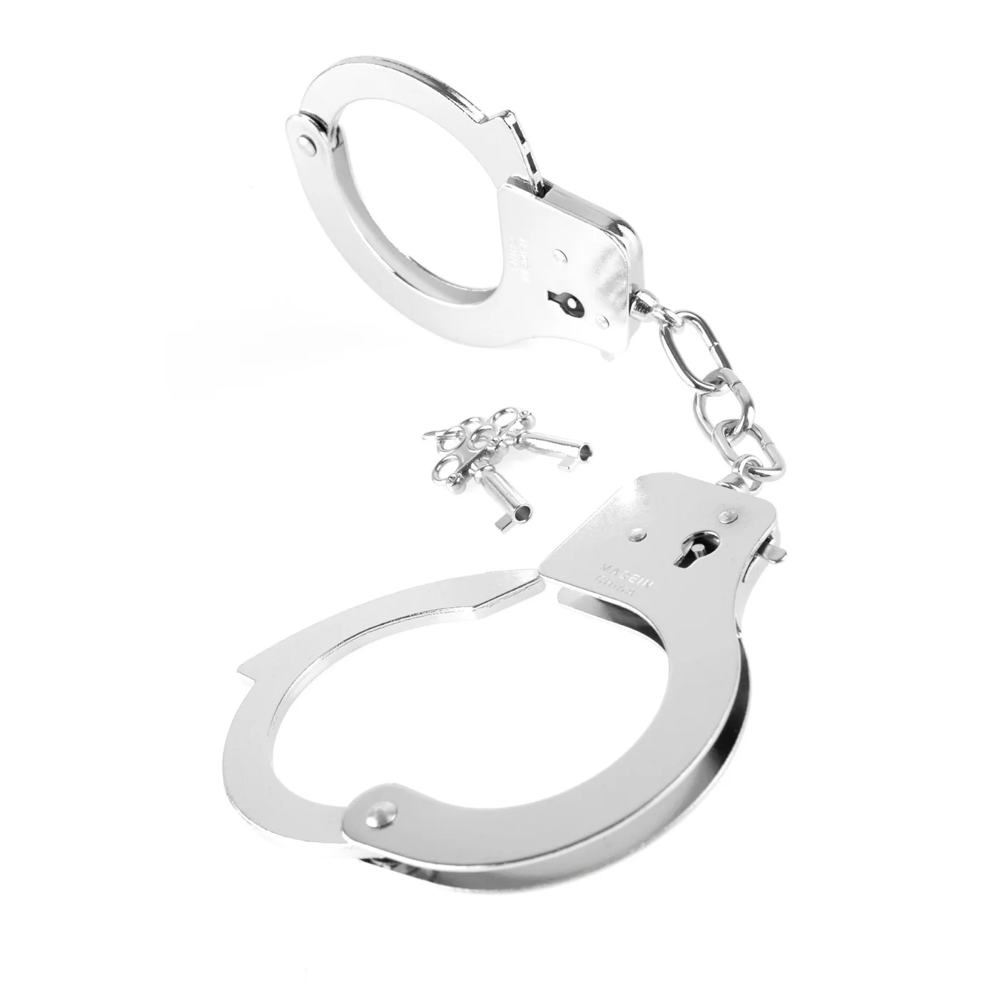 Metal Bondage Handcuffs with Keys and Quick-Release Lever