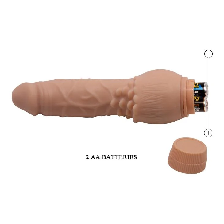 Thick Veined G-Spot Vibrating Dildo with Clit Stimulating Base
