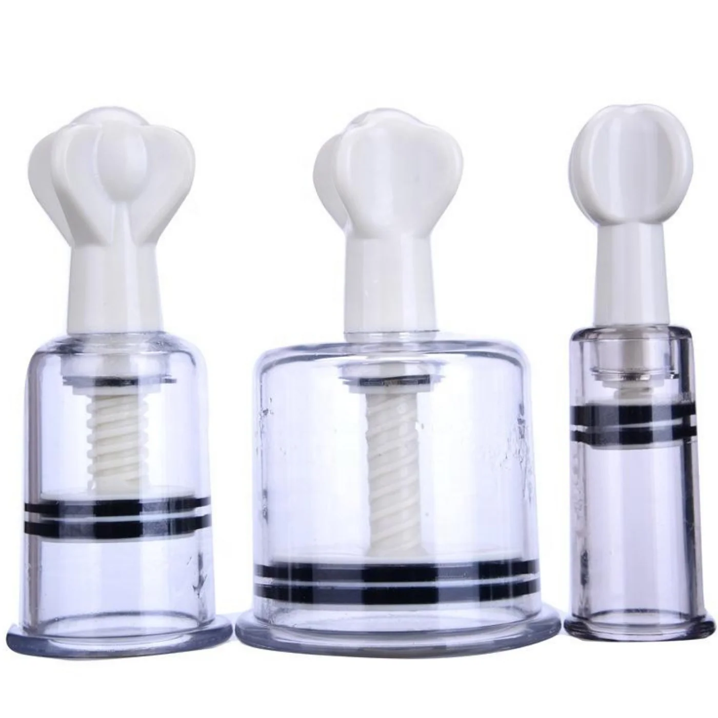 Easy Twist Nipple Sucker in Three Sizes for Nipple Play