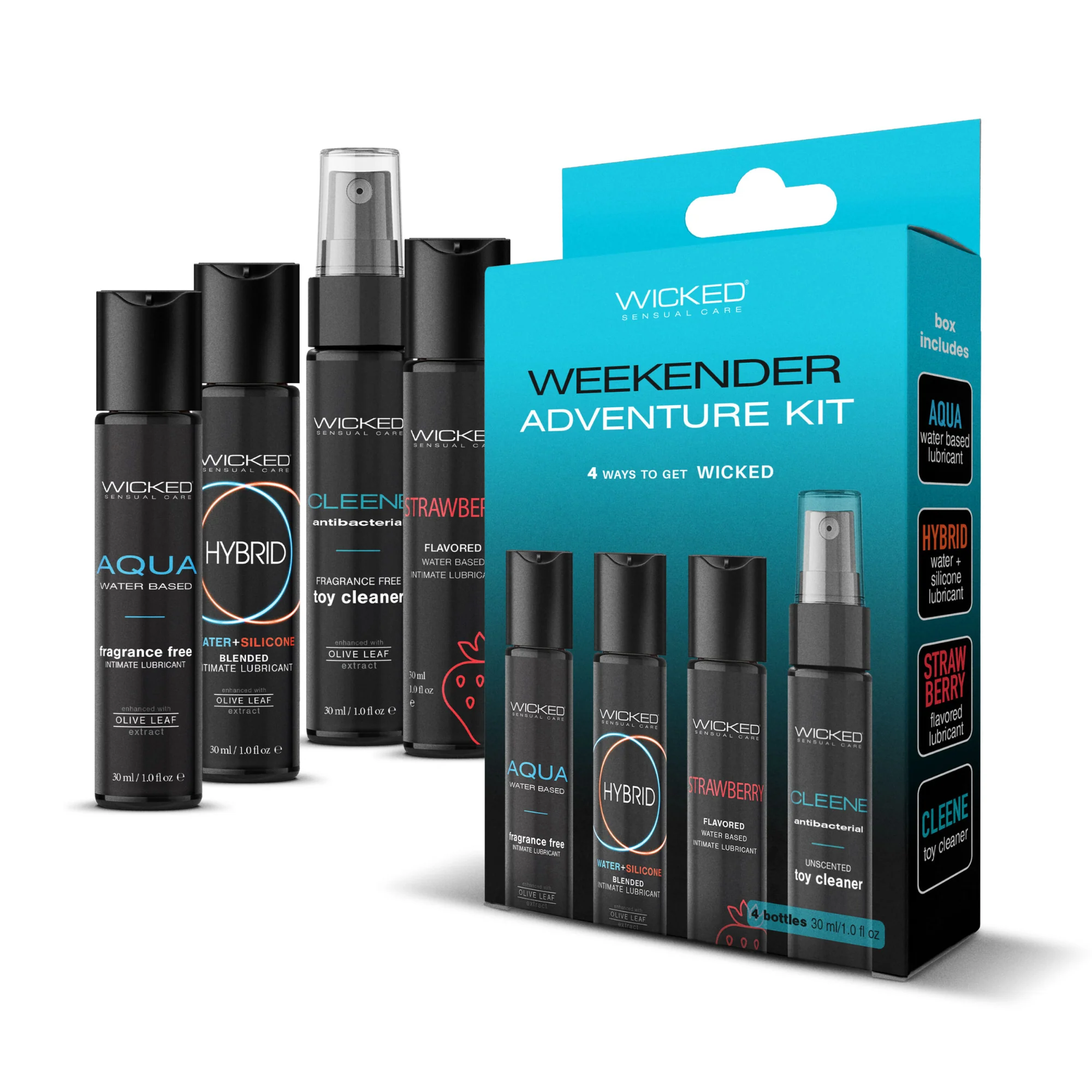 Wicked Sensual Care Weekend Adventure Kit 旅行润滑液试用装
