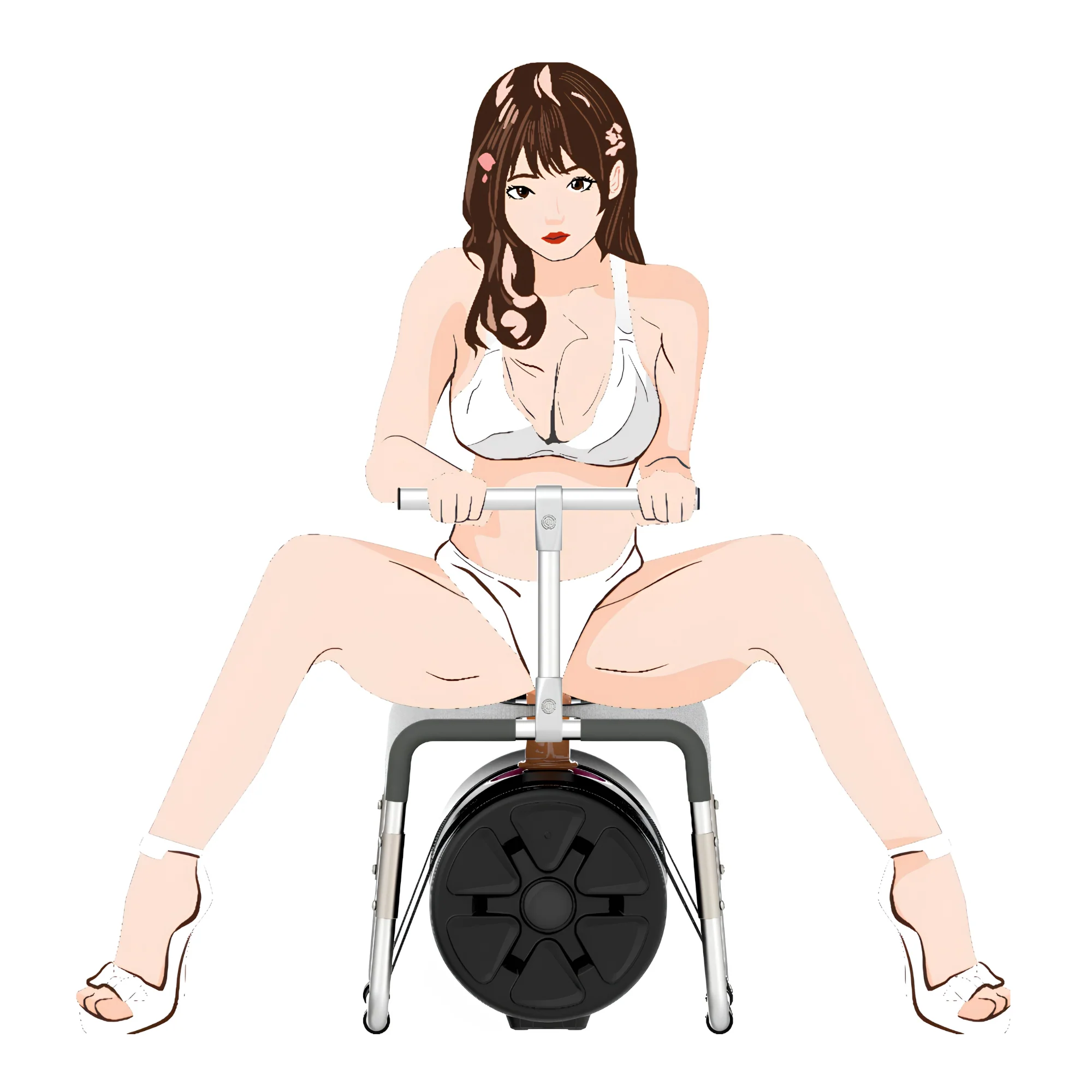 Sit & Thrust Automatic Sex Machine - Sex Position Chair Option Available!