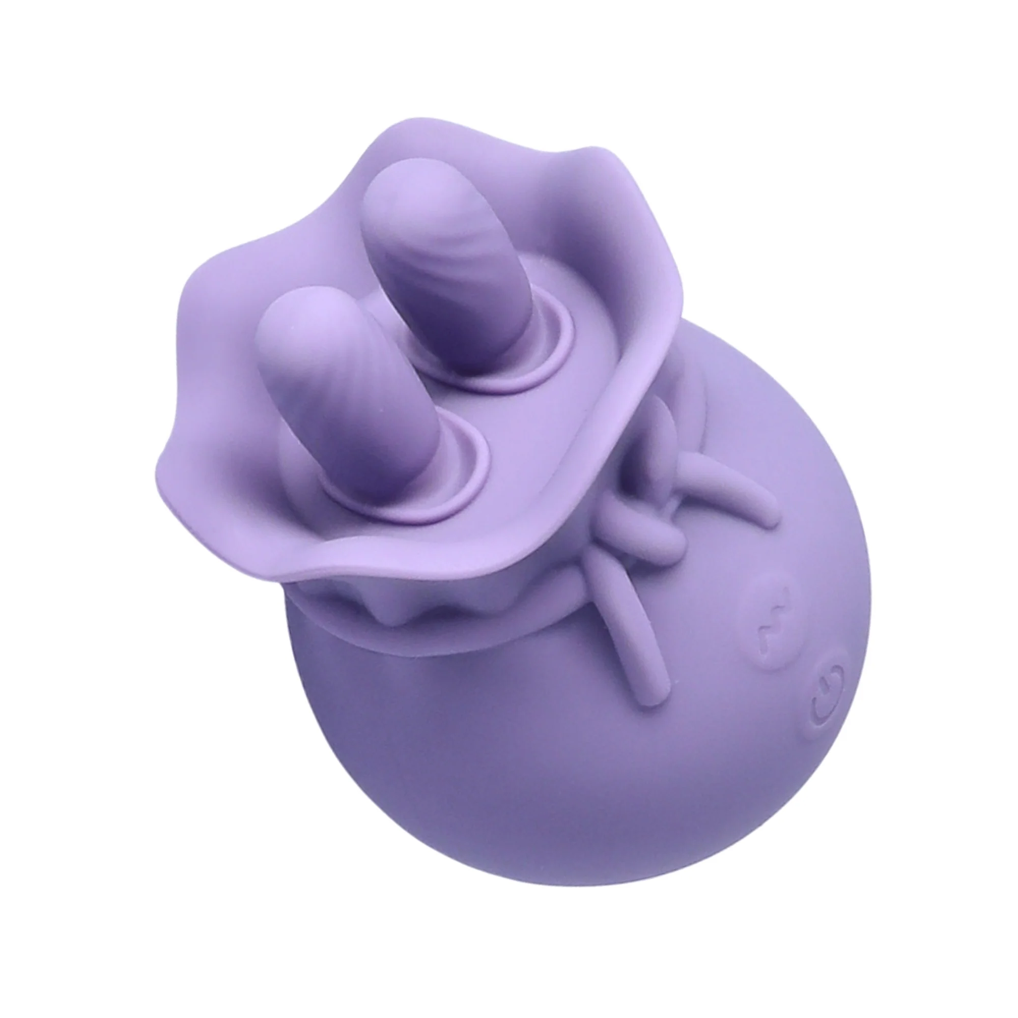 Lavender Lover - Double Pronged Clit Stroker