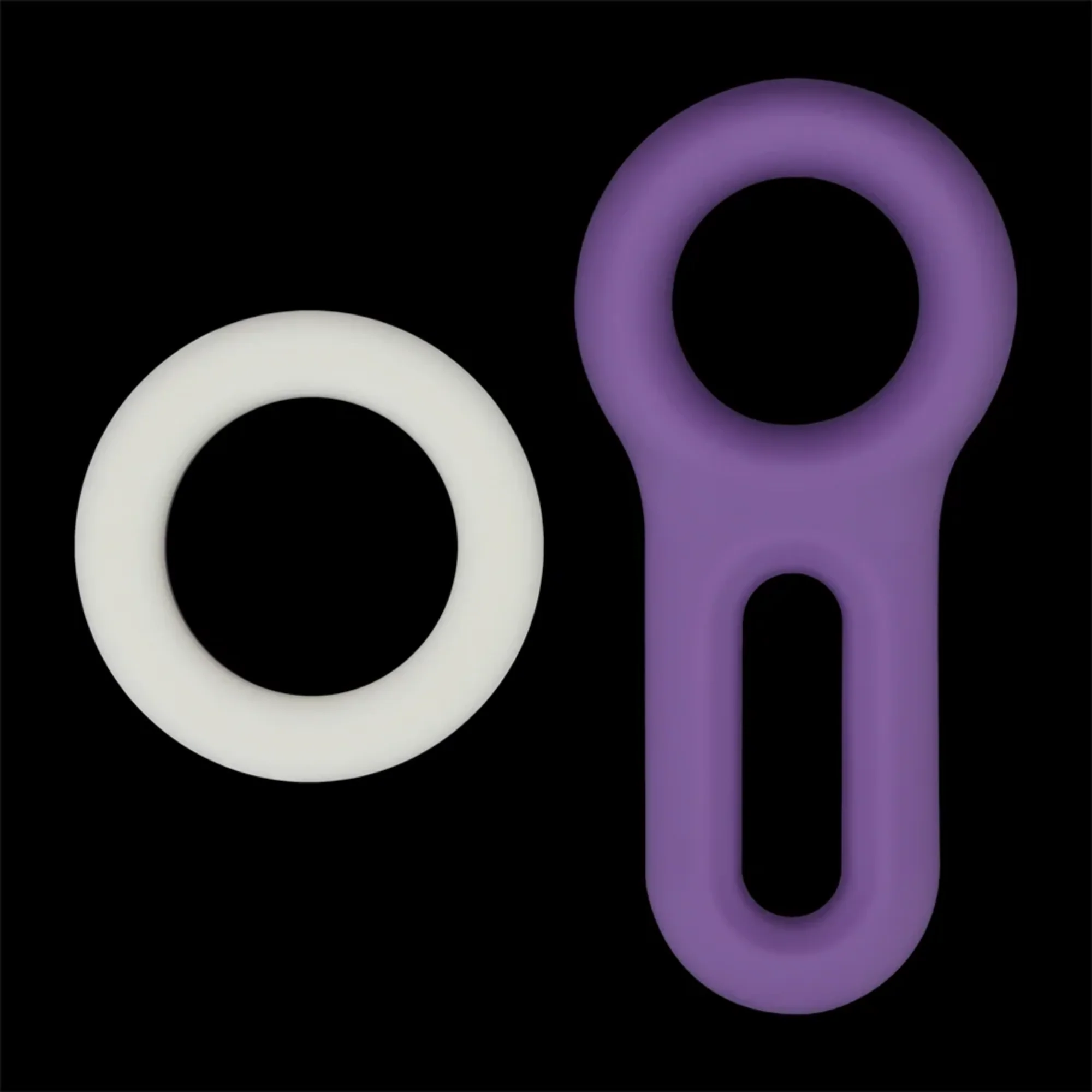 Pinnacle Pro Flex Duo Cock Ring for Custom Shaft and Ball Squeeze