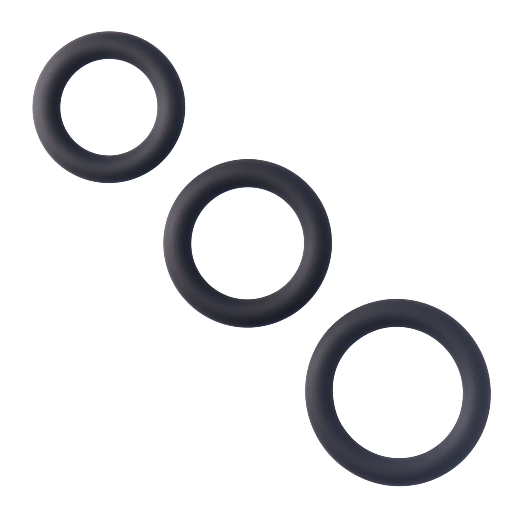 Thick Body-Safe Silicone C-Rings - Use Them Interchangeably!