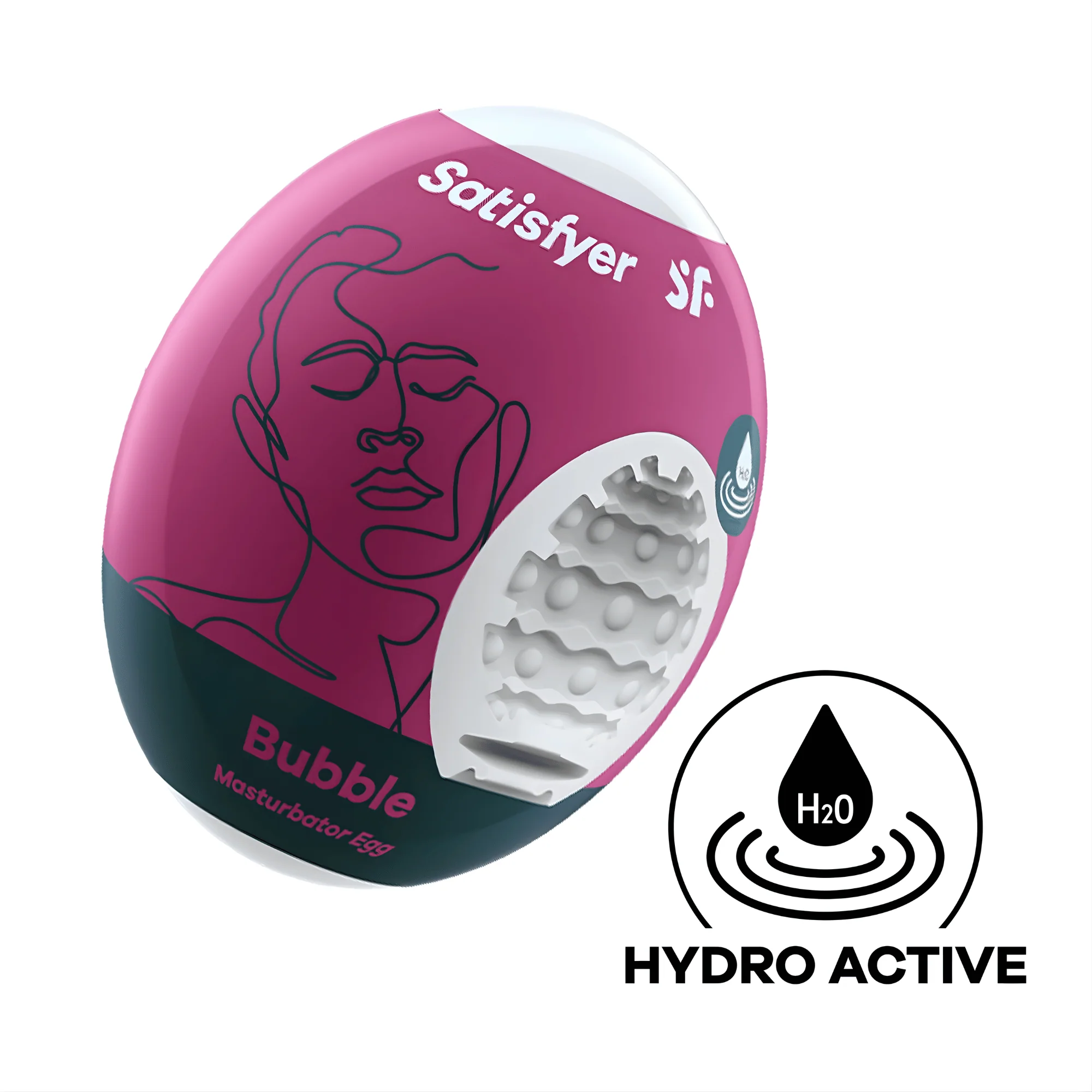Satisfyer Masturbator Egg 3 Pack Set - Bubble