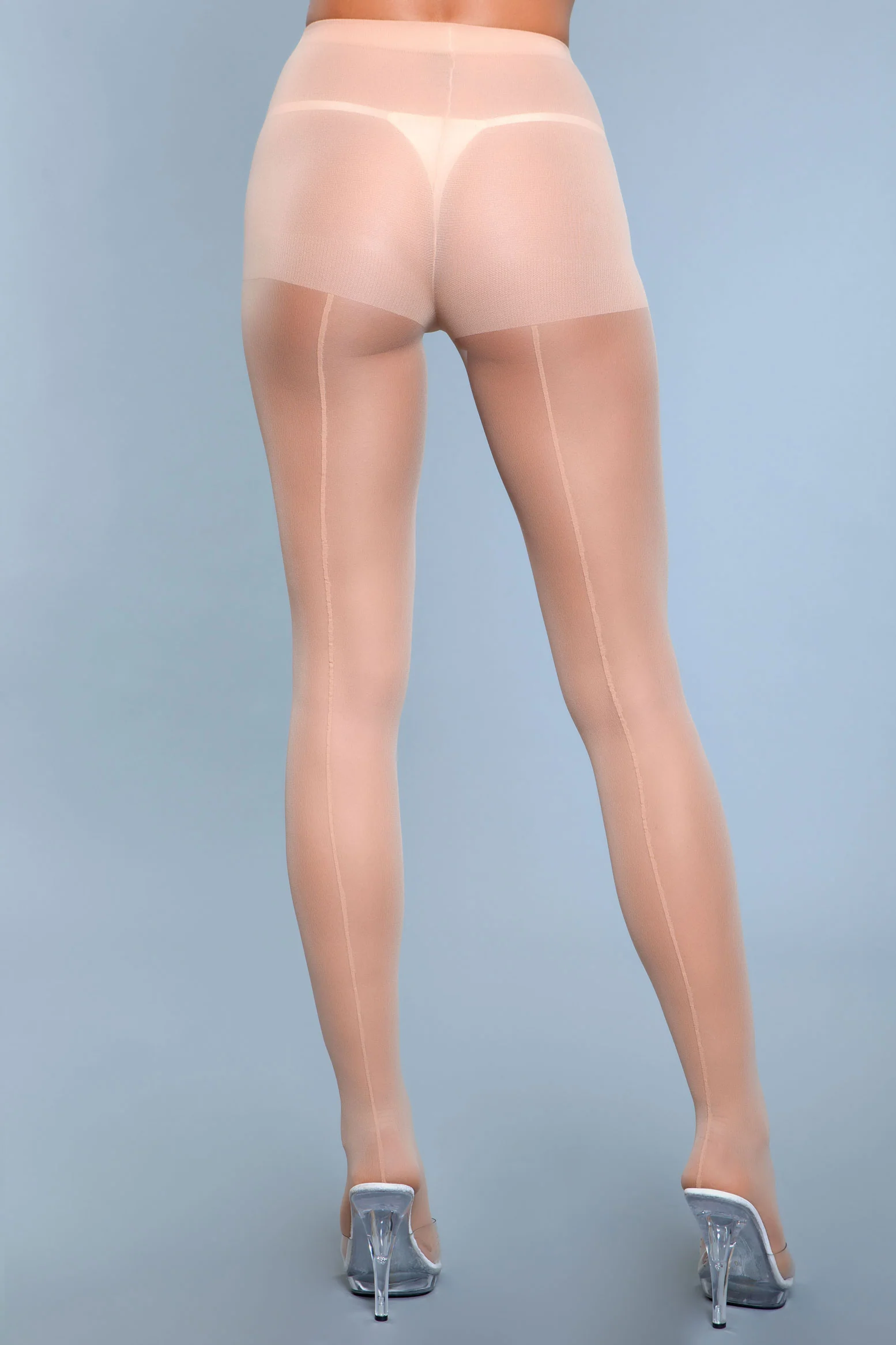 BeWicked Walk Right Out Sheer Back Seam Pantyhose