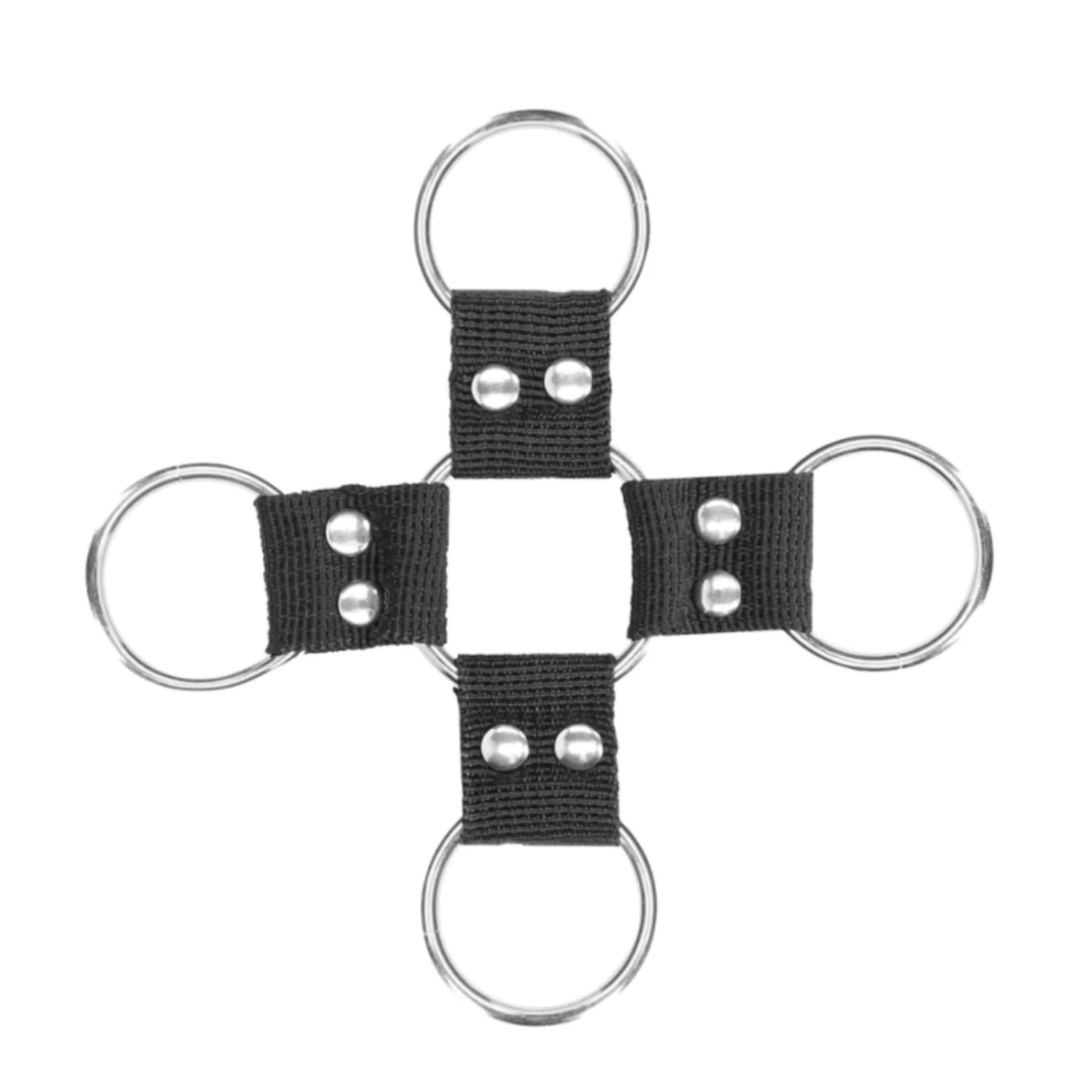 Ouch! Velcro Hogtie with Hand and Ankle Cuffs in Fuzzy Fabric