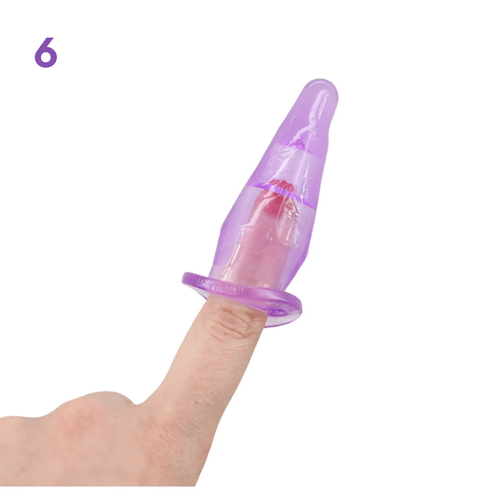 6-Piece Anal Plug Training Set for Beginners in TPE