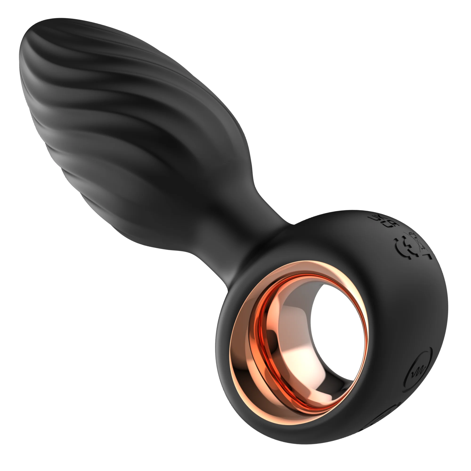 Gyrating Anal Plug With Remote Control and 9 Vibration Modes