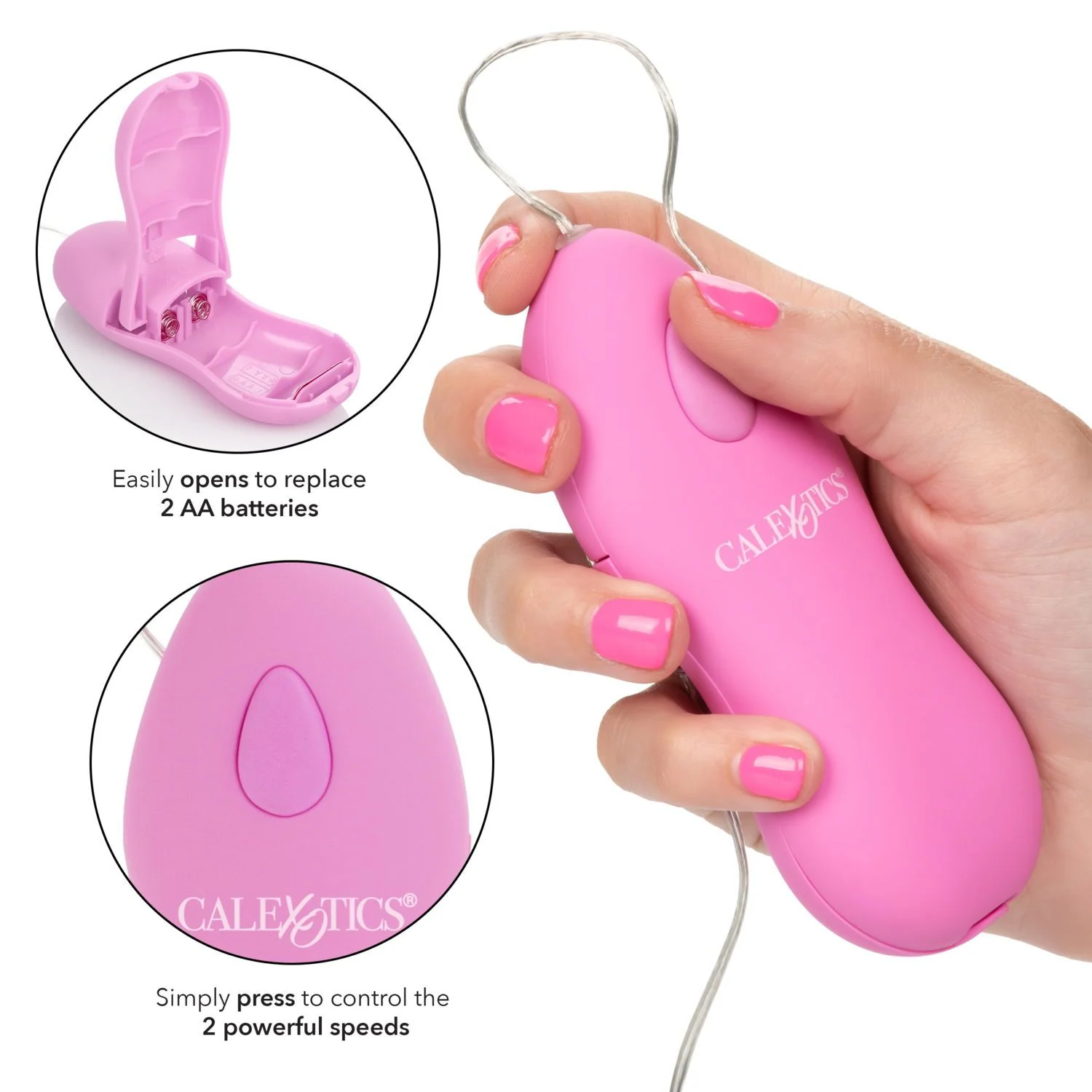 Whisper QUIET Micro-Heated Pinpoint Vibrating Bullet