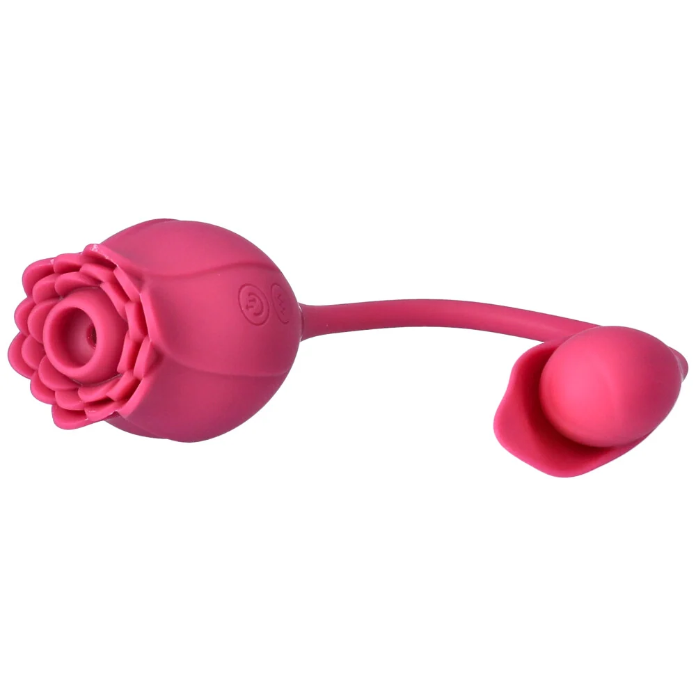 Dual-Action Fluttering Air Pulse Clit Stimulator for Solo and Partner Play