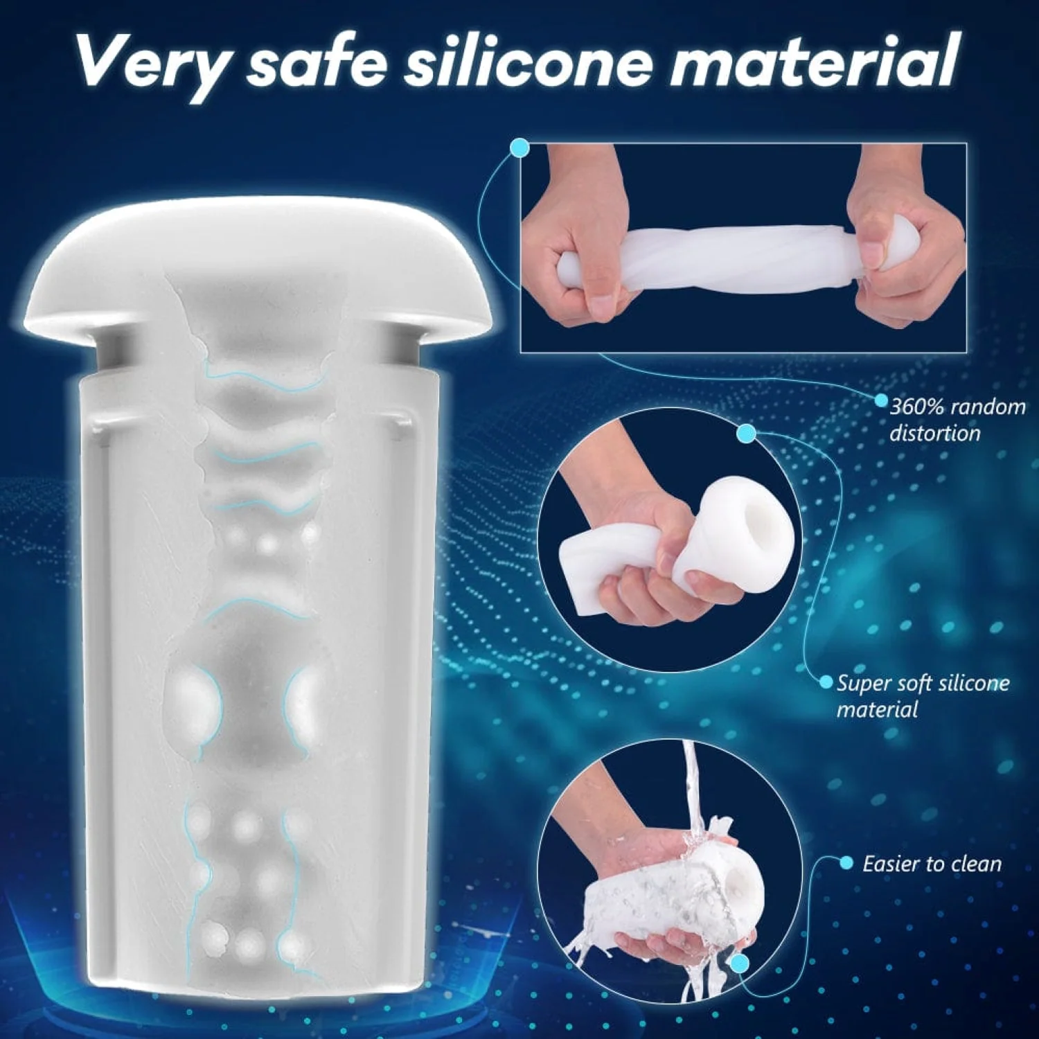 Agape Suction Penis Masturbator for Solo Play and Foreplay