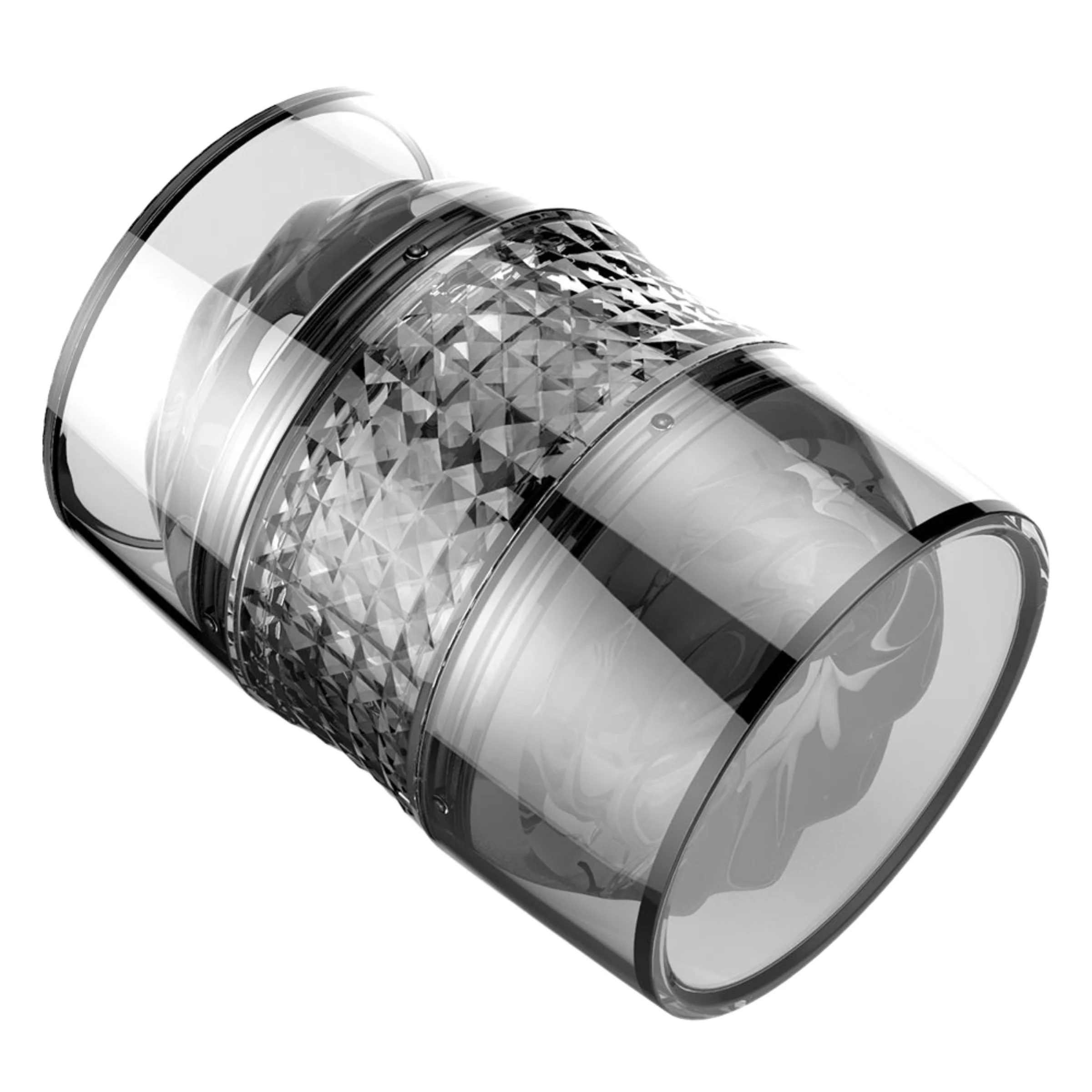 Open-Ended Sucking Masturbator with Textured Sleeve