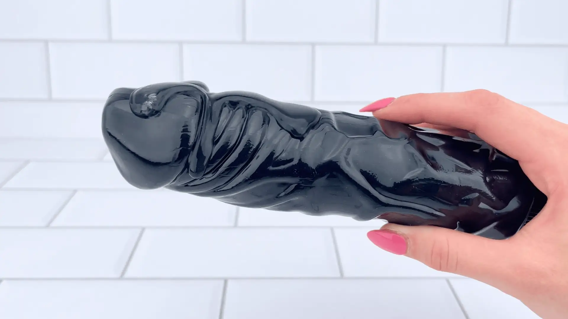 Huge 2 Inch X-Thick Vibrating Jelly Dildo for Vaginal and Anal Play